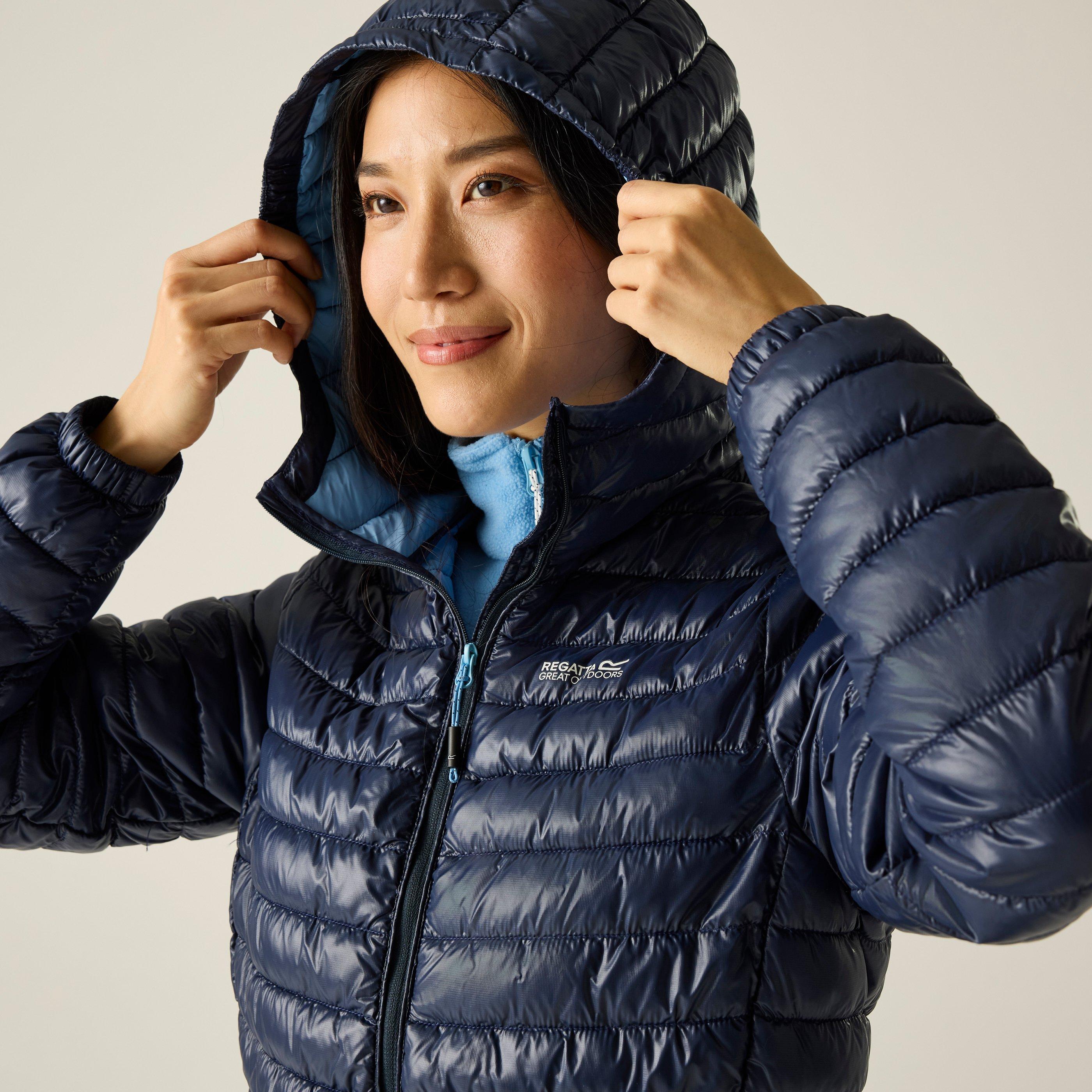 Navy(Blue) - Regatta - Womens Hurden Water-Repellent  Jacket - 6