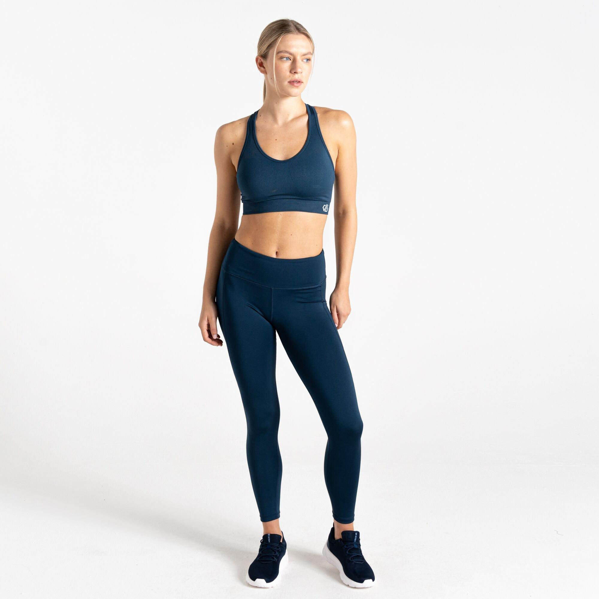Dare 2B Women's Influential Ii Squat-Proof Leggings - Moonlt Denim - 16