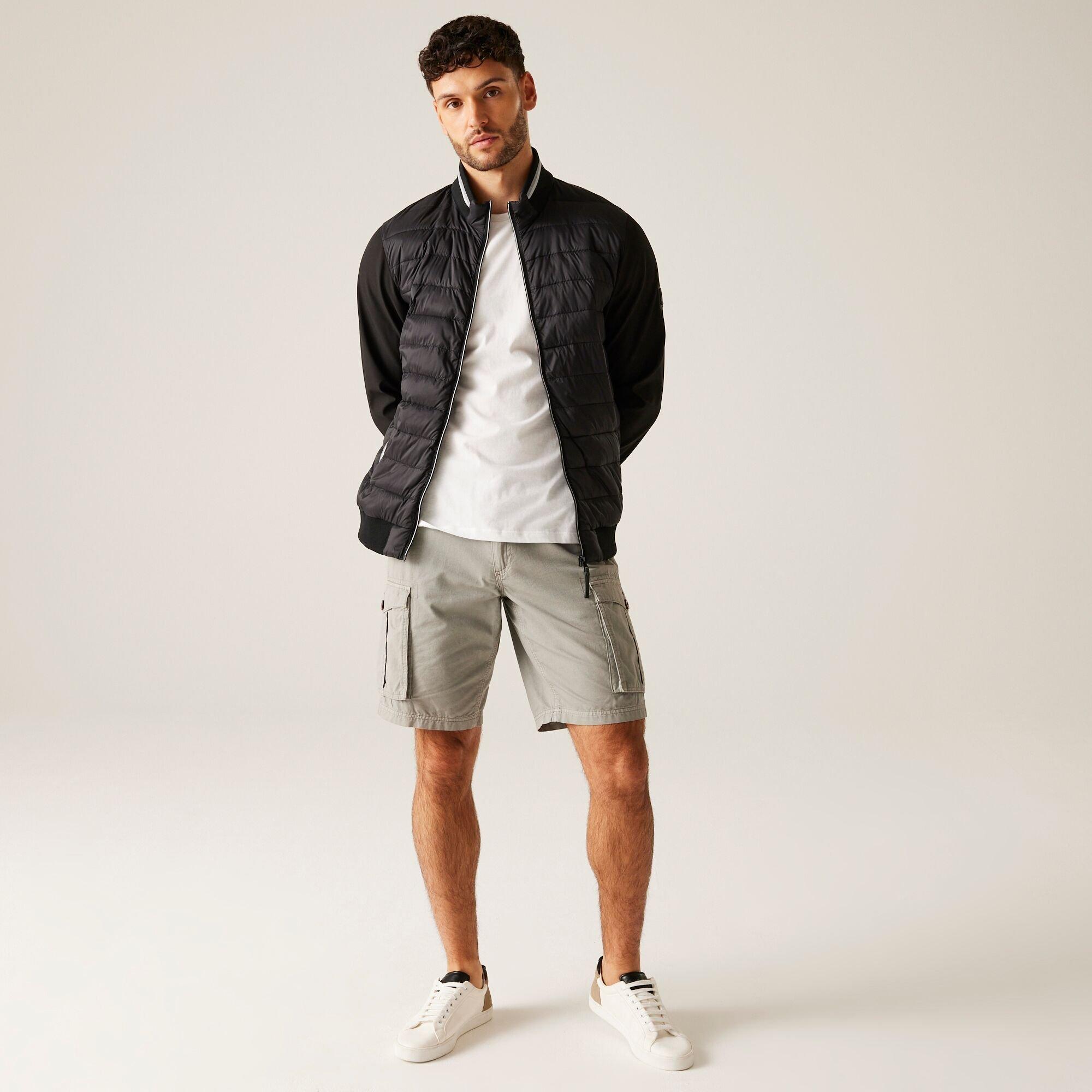 Black - Regatta - Men's Brennon Lightweight Water-Repellent Quilted Jacket - 3