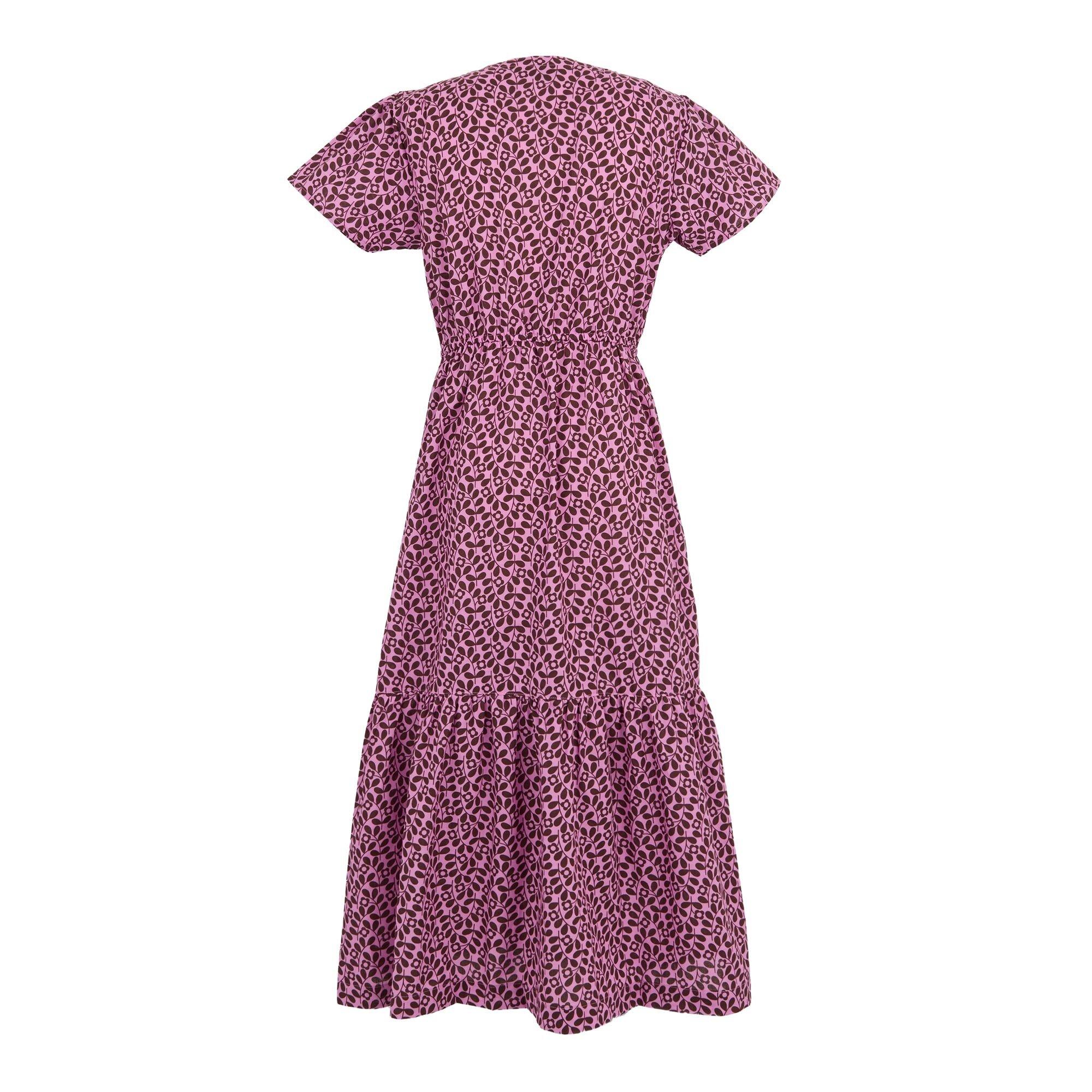 Jasmine Flower - Regatta - Women's Orla Kiely Smock Dress - 8