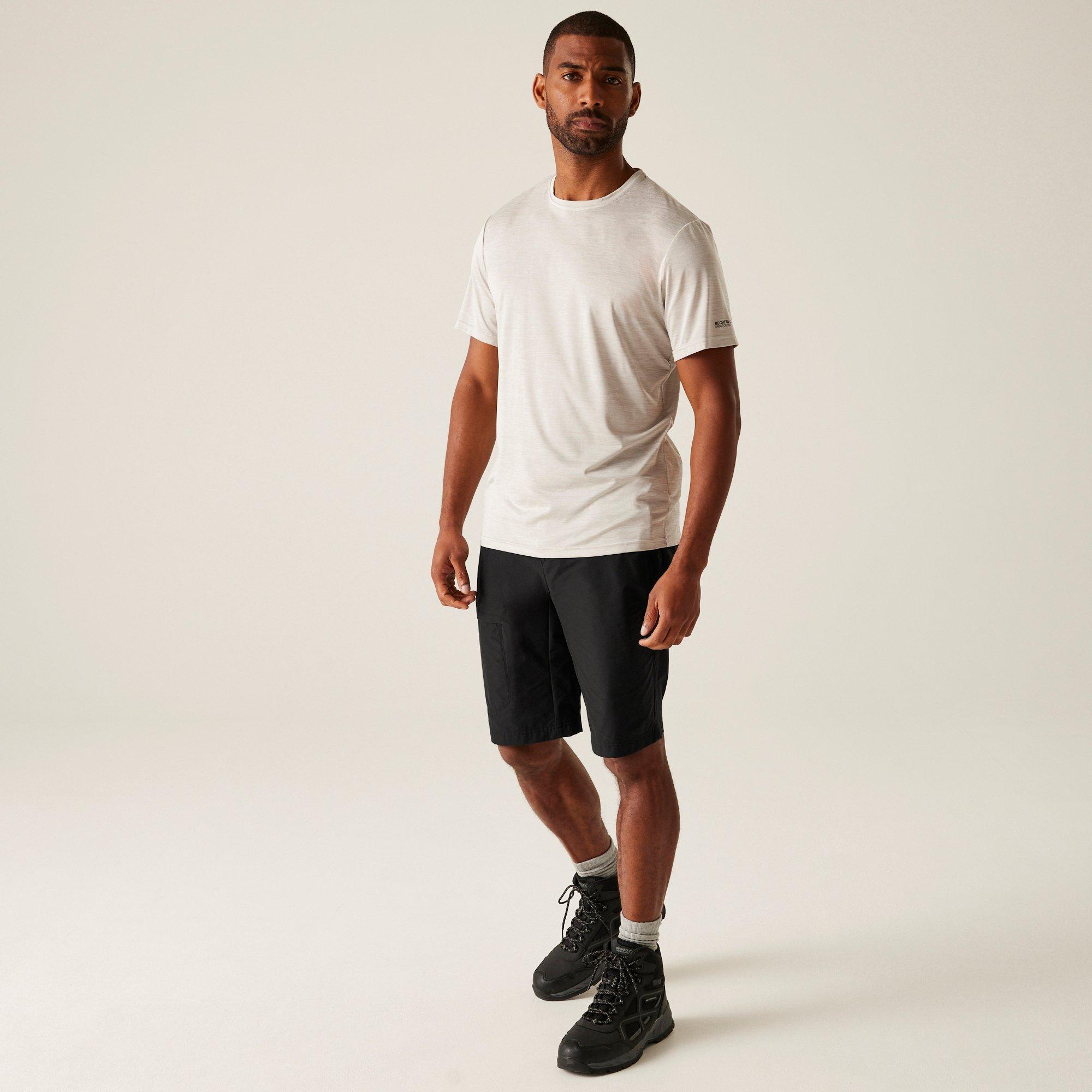 Black - Regatta - Men's Highton II Long Walking Shorts - 3