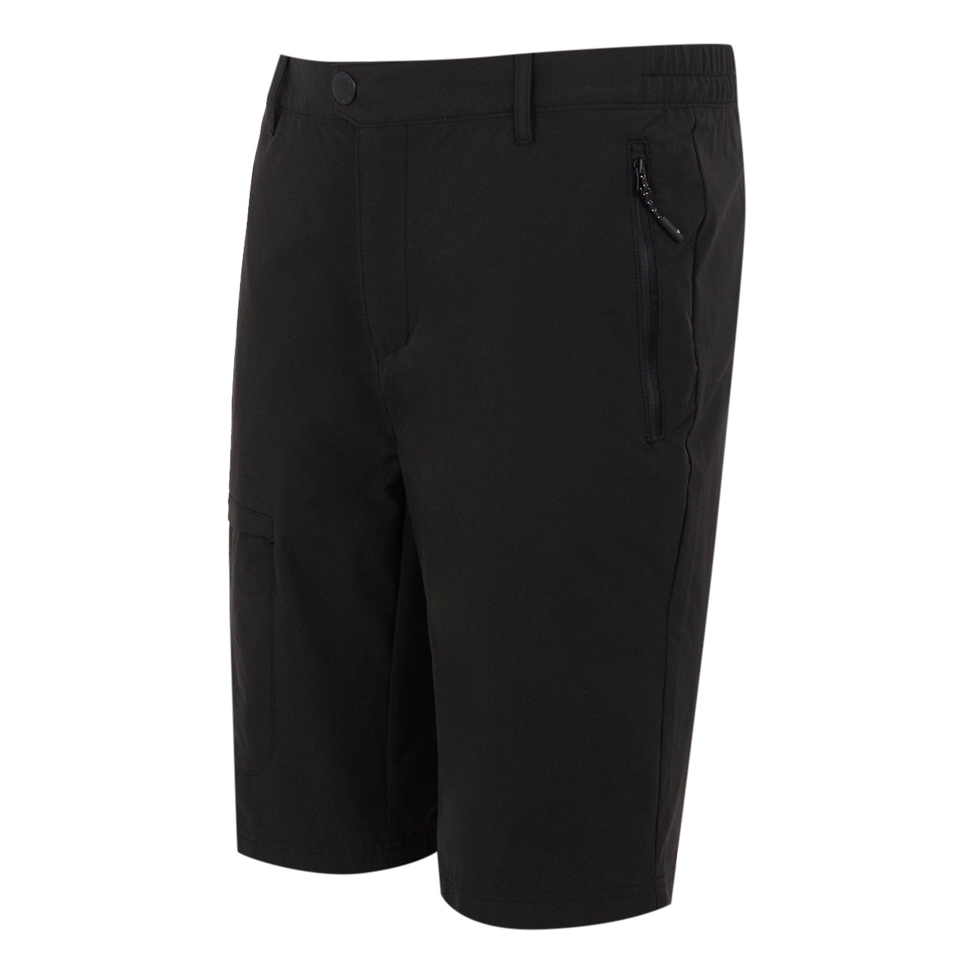 Black - Regatta - Men's Highton II Long Walking Shorts - 7