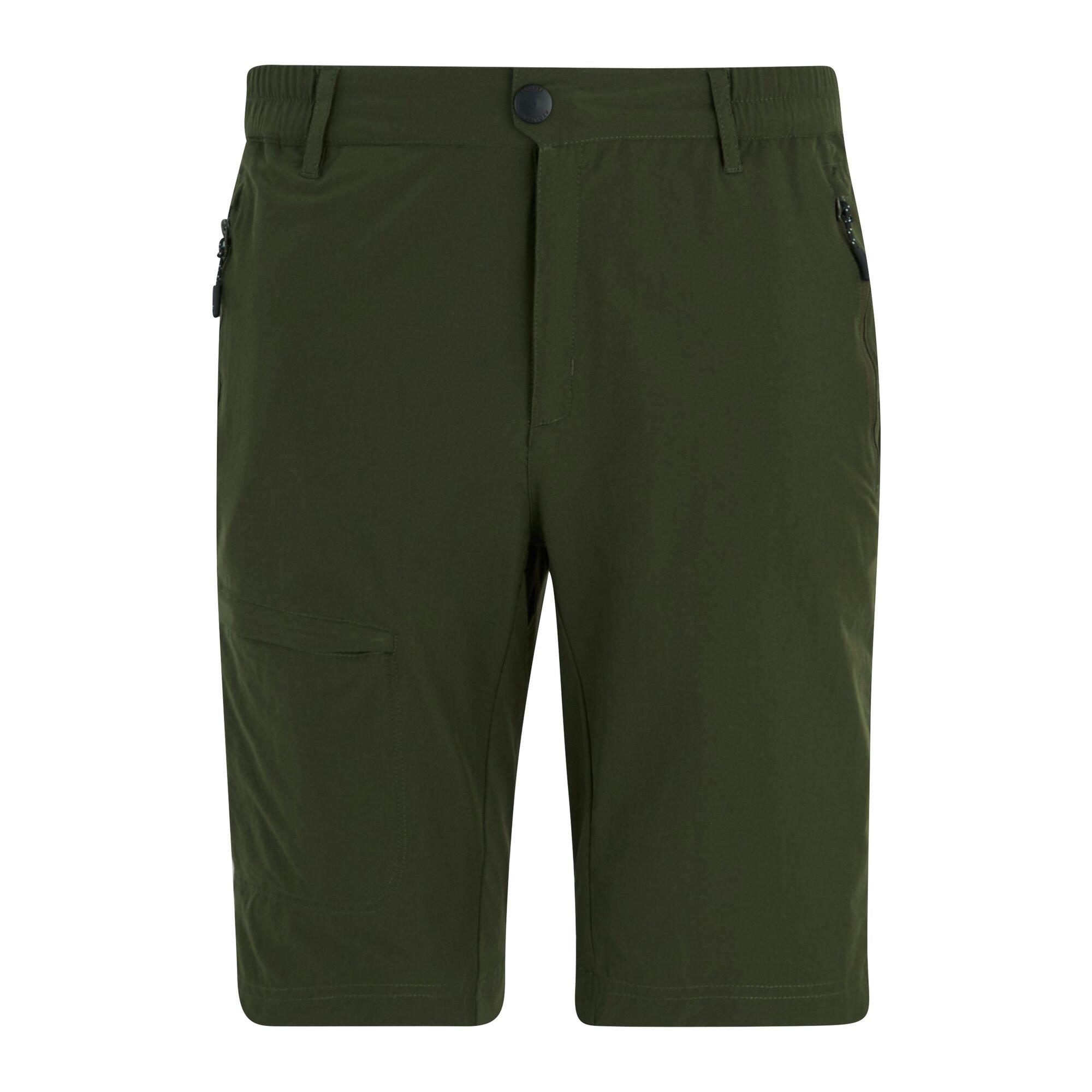 Dark Khaki - Regatta - Mens Highton II Water-Repellent Shorts - 5