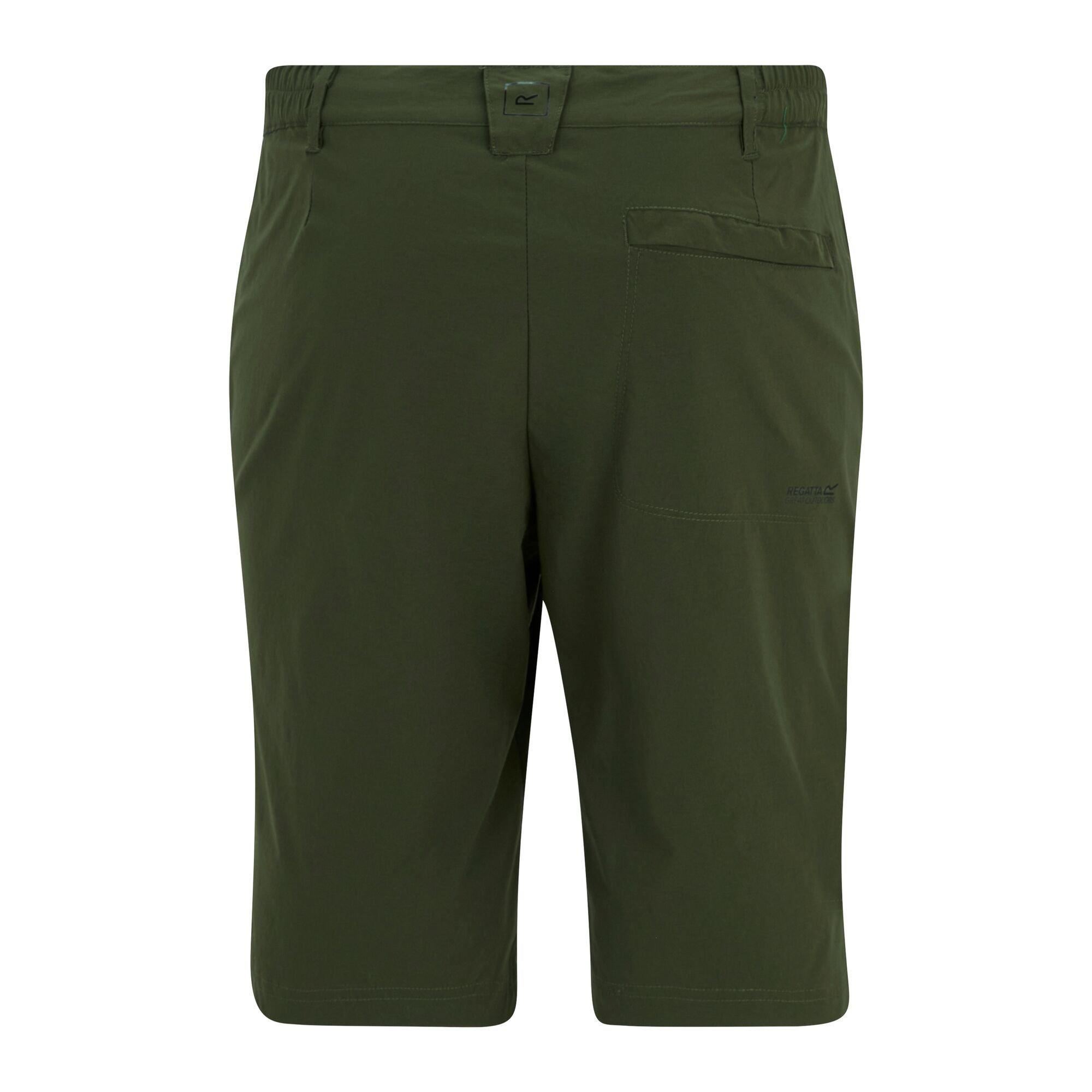 Dark Khaki - Regatta - Mens Highton II Water-Repellent Shorts - 6