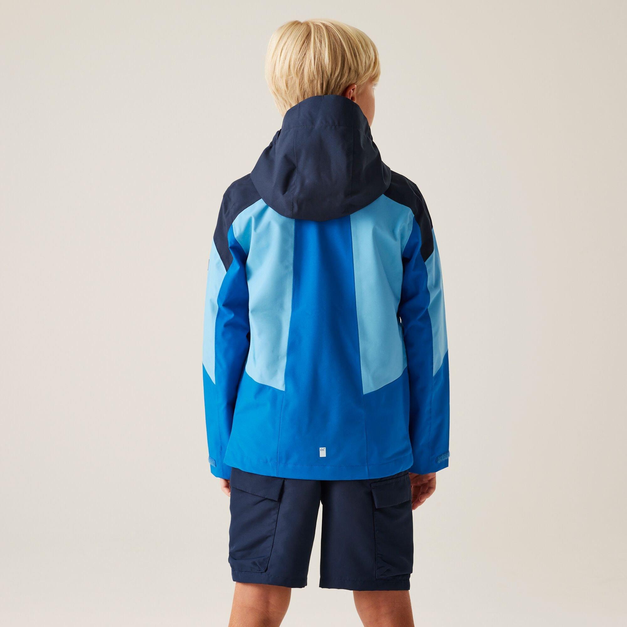 Olympian Blue/E - Regatta - Kids' Highton Waterproof Jacket - 2