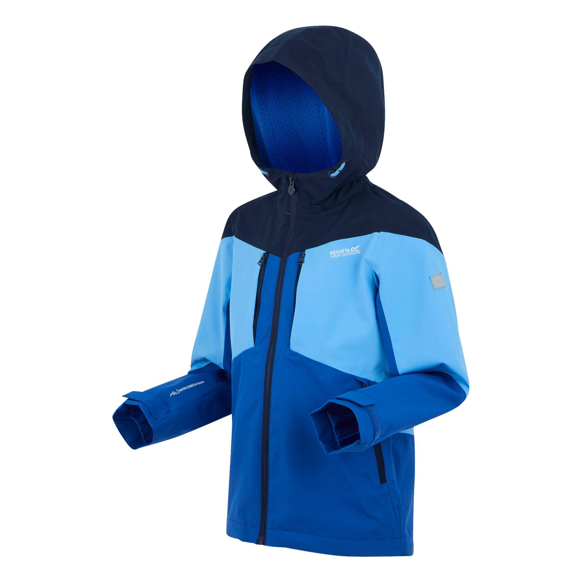 Olympian Blue/E - Regatta - Kids' Highton Waterproof Jacket - 9