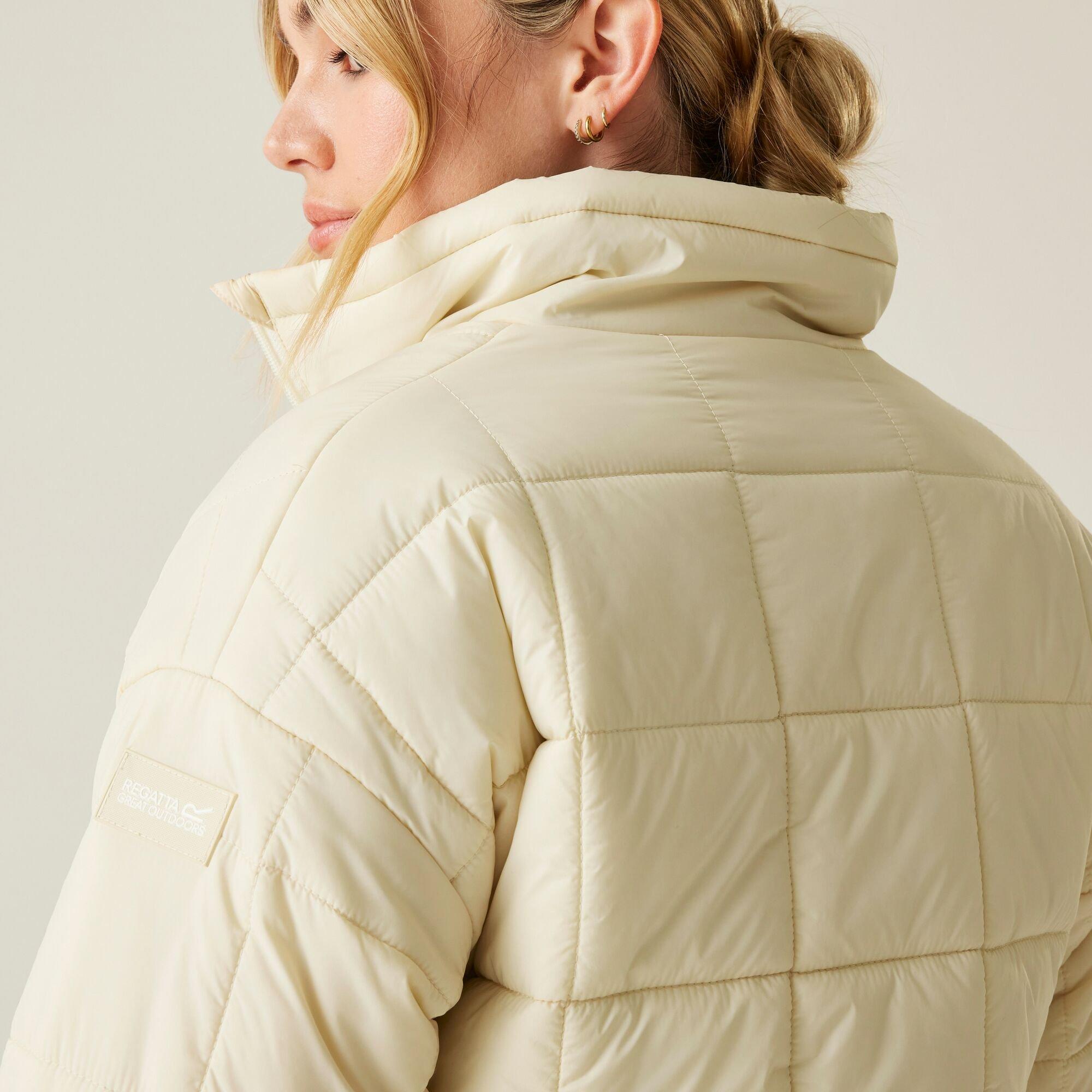 Light Vanilla - Regatta - Women's Courcelle II Water-Repellent Lightweight Quilted Jacket - 8