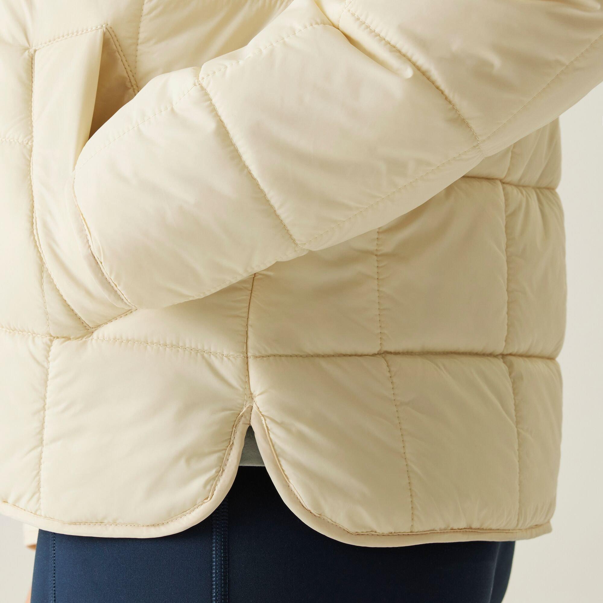 Light Vanilla - Regatta - Women's Courcelle II Water-Repellent Lightweight Quilted Jacket - 9