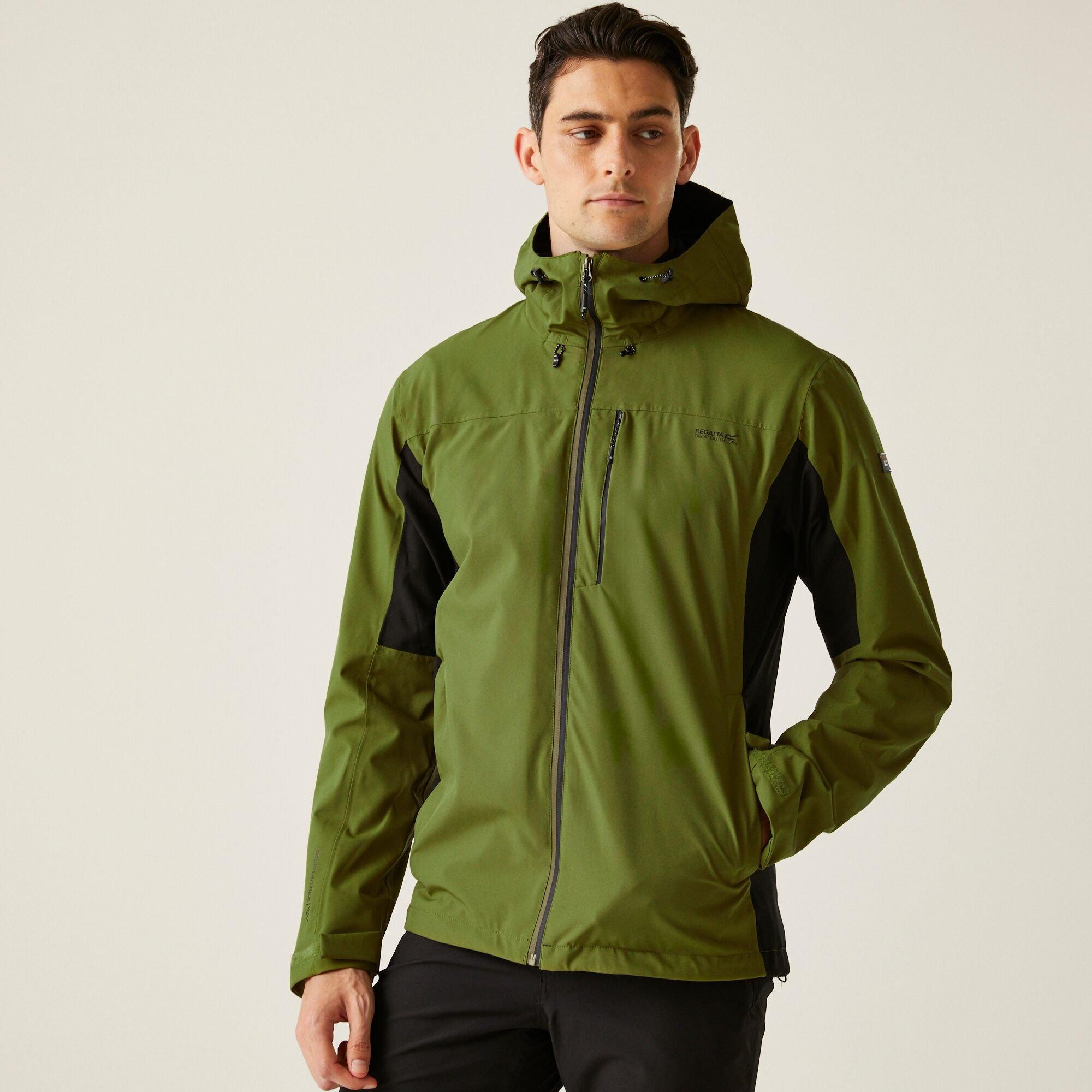 Nephrite Green/ - Regatta - Men's Birchdale II Isotex 15000 Waterproof Jacket - 1