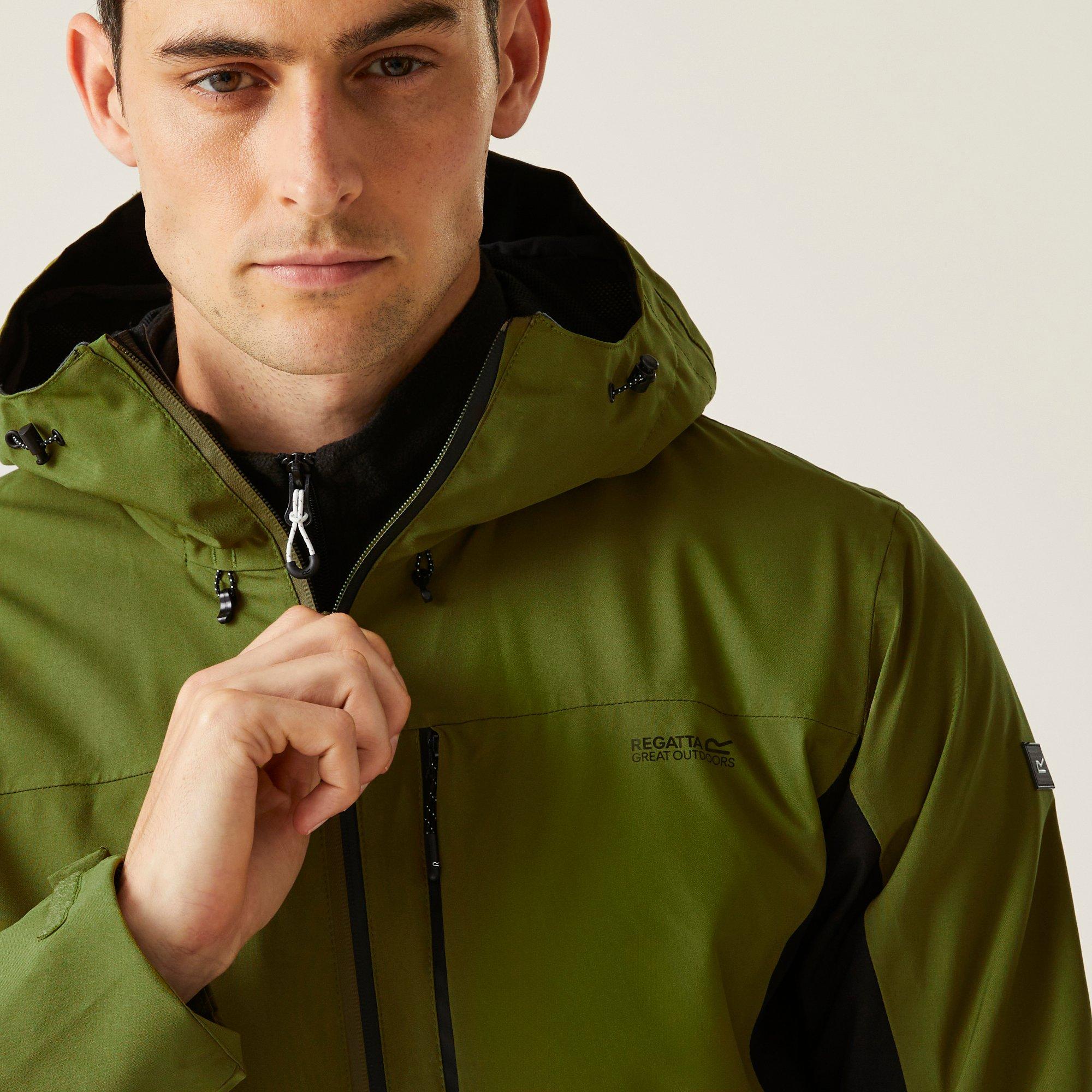 Nephrite Green/ - Regatta - Men's Birchdale II Isotex 15000 Waterproof Jacket - 4