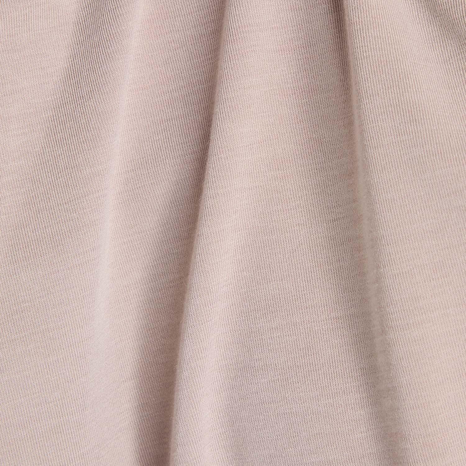 Beige - New Balance - Drapey Jersey Oversized T-Shirt - 5