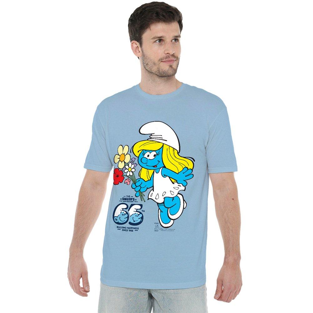 Blue - Other - Smurfs 65Th Anniversary Smurfette T Shirt Light B - 1
