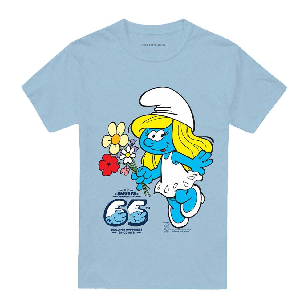 Blue - Other - Smurfs 65Th Anniversary Smurfette T Shirt Light B - 4