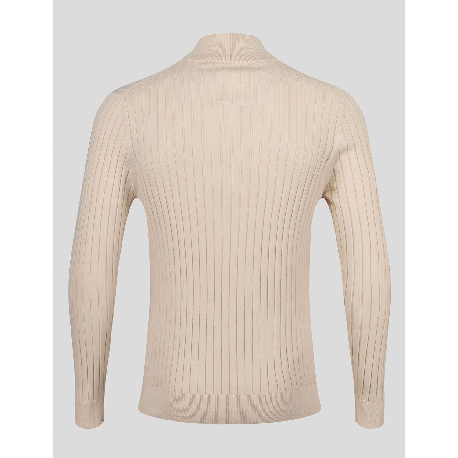 Beige - Luke 1977 - Rib Tickler Funnel Neck Sweatshirt - 2
