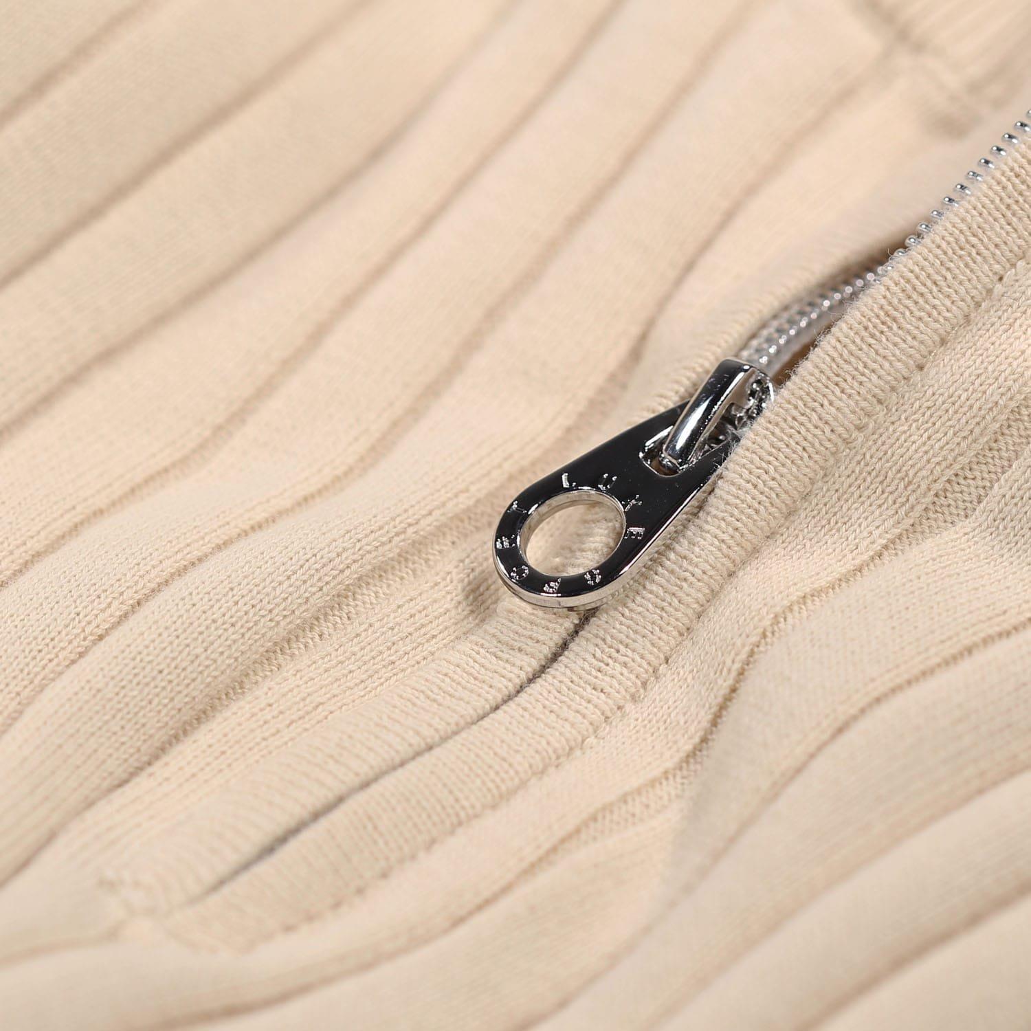 Beige - Luke 1977 - Rib Tickler Funnel Neck Sweatshirt - 4