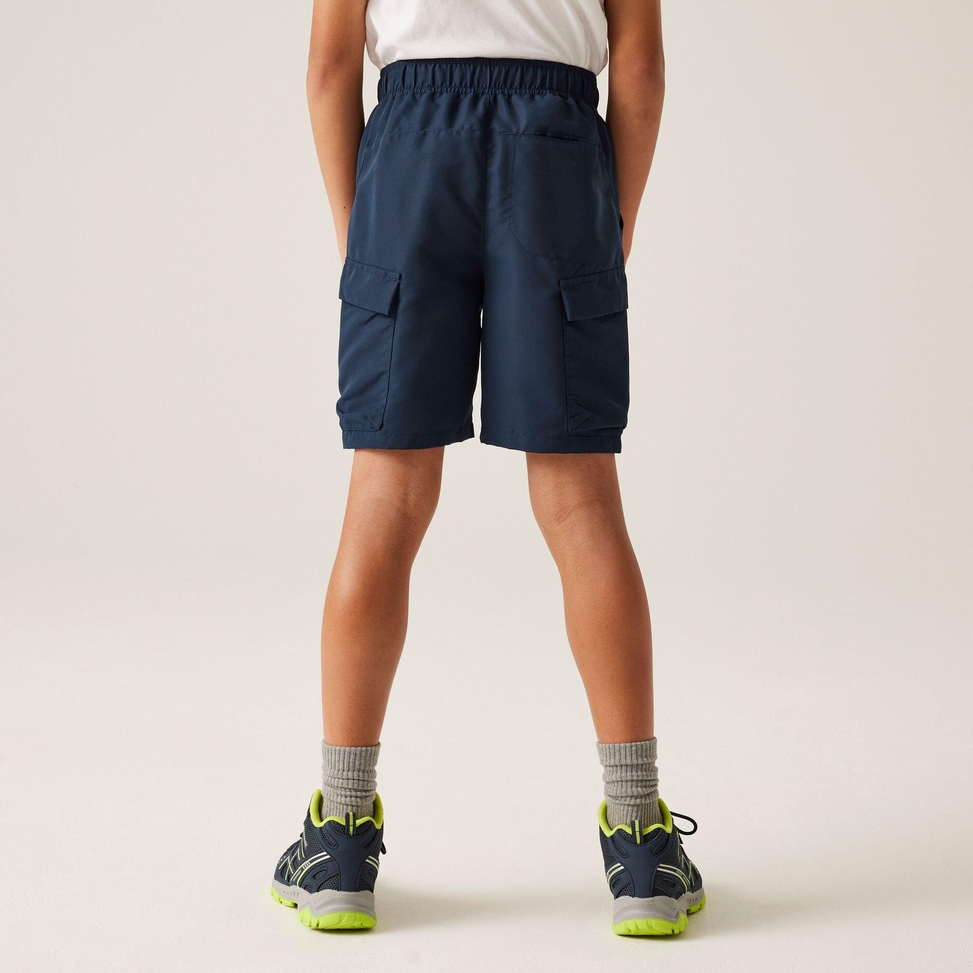 Navy - Regatta - Kids' Sorcer III Walking Shorts - 2