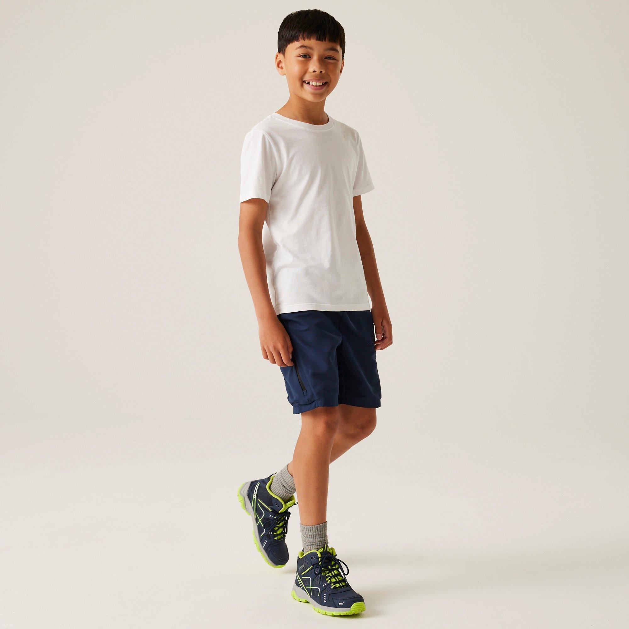 Navy - Regatta - Kids' Sorcer III Walking Shorts - 3