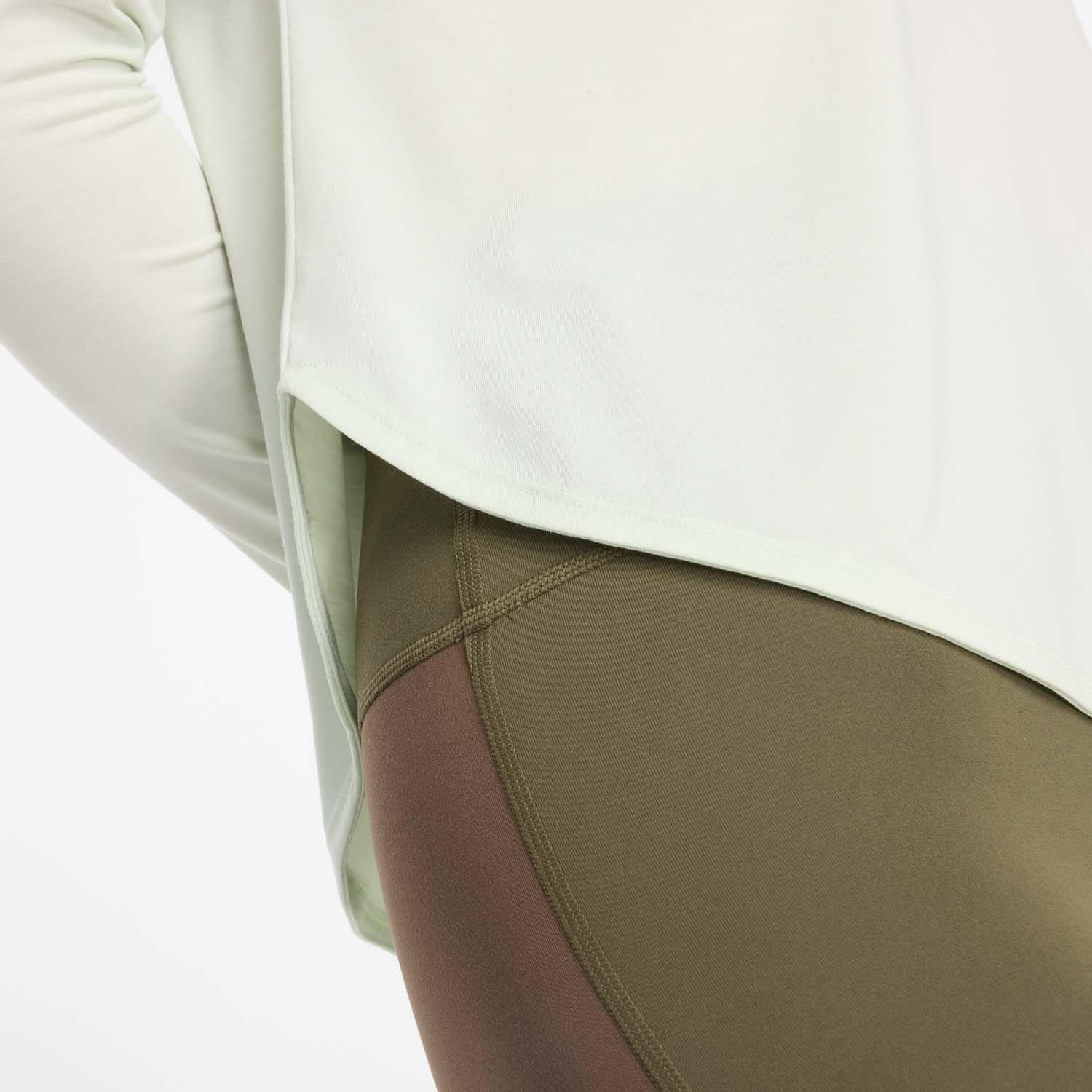 Mint - New Balance - Drapey Jersey Long Sleeve T-Shirt - 6