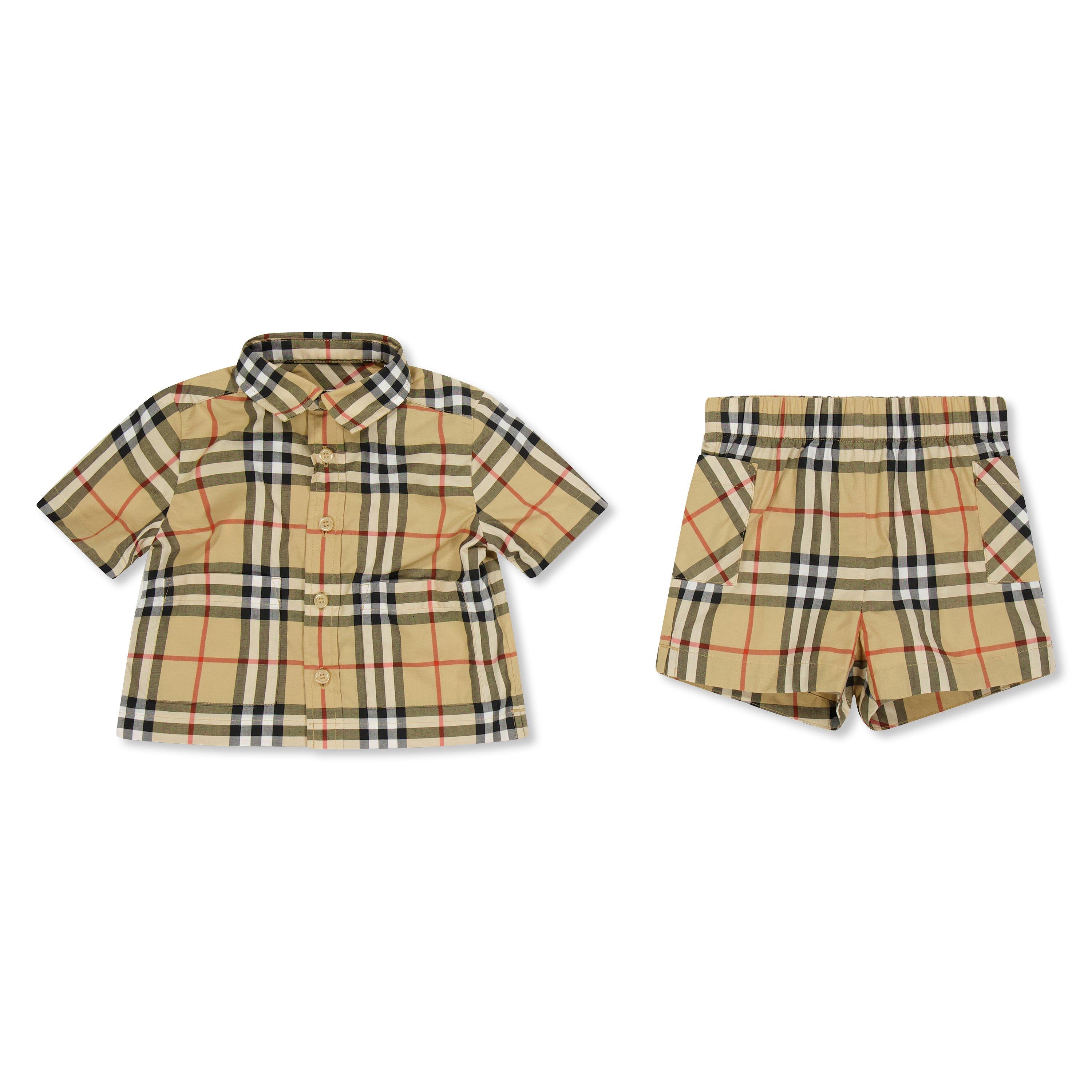 Burberry Kids' Carey Check Set | Cruise Fashion