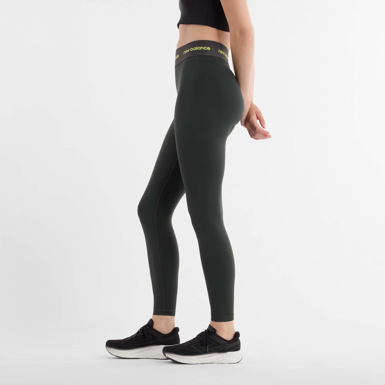 Black - New Balance - Sleek High Rise 25in Sport Leggings - 2