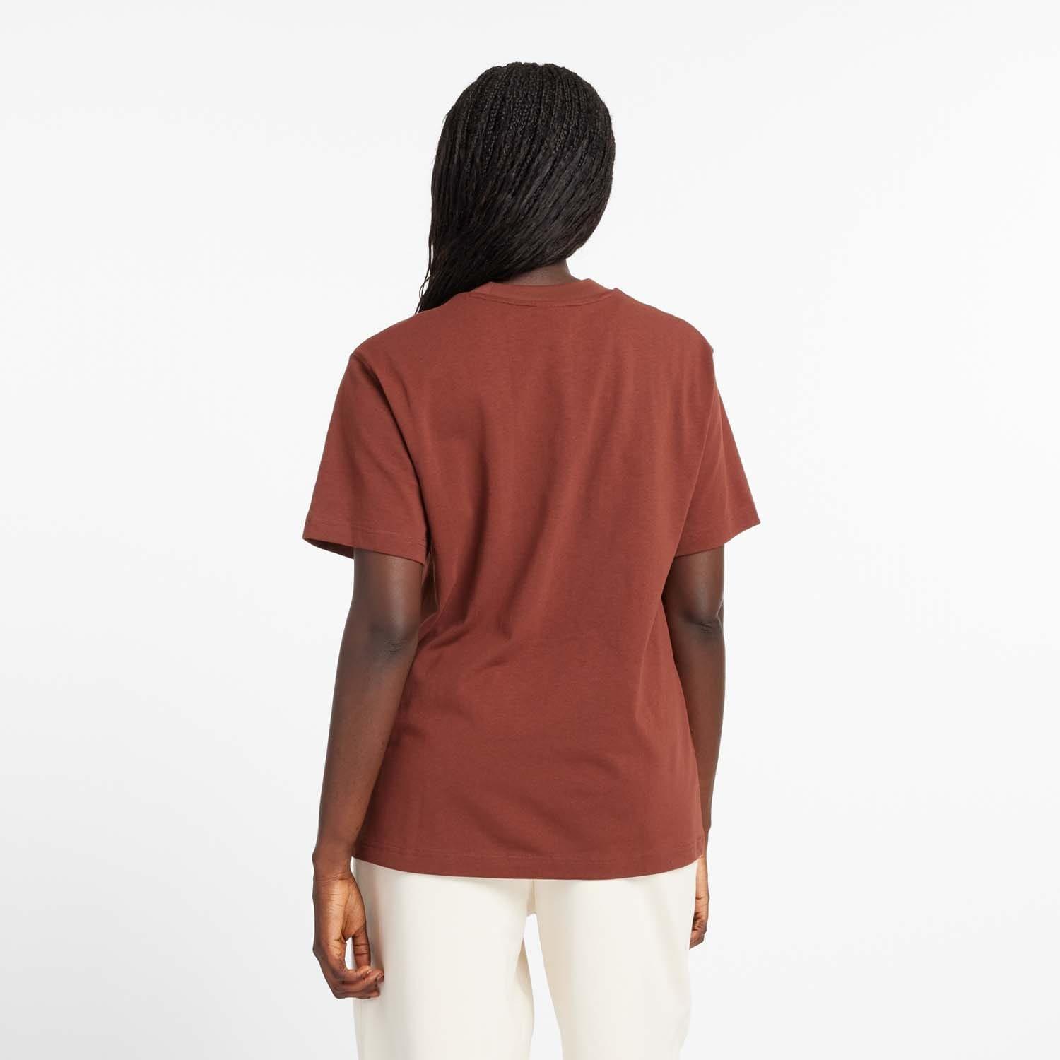 Brown - New Balance - Athletics Jersey T-Shirt - 3