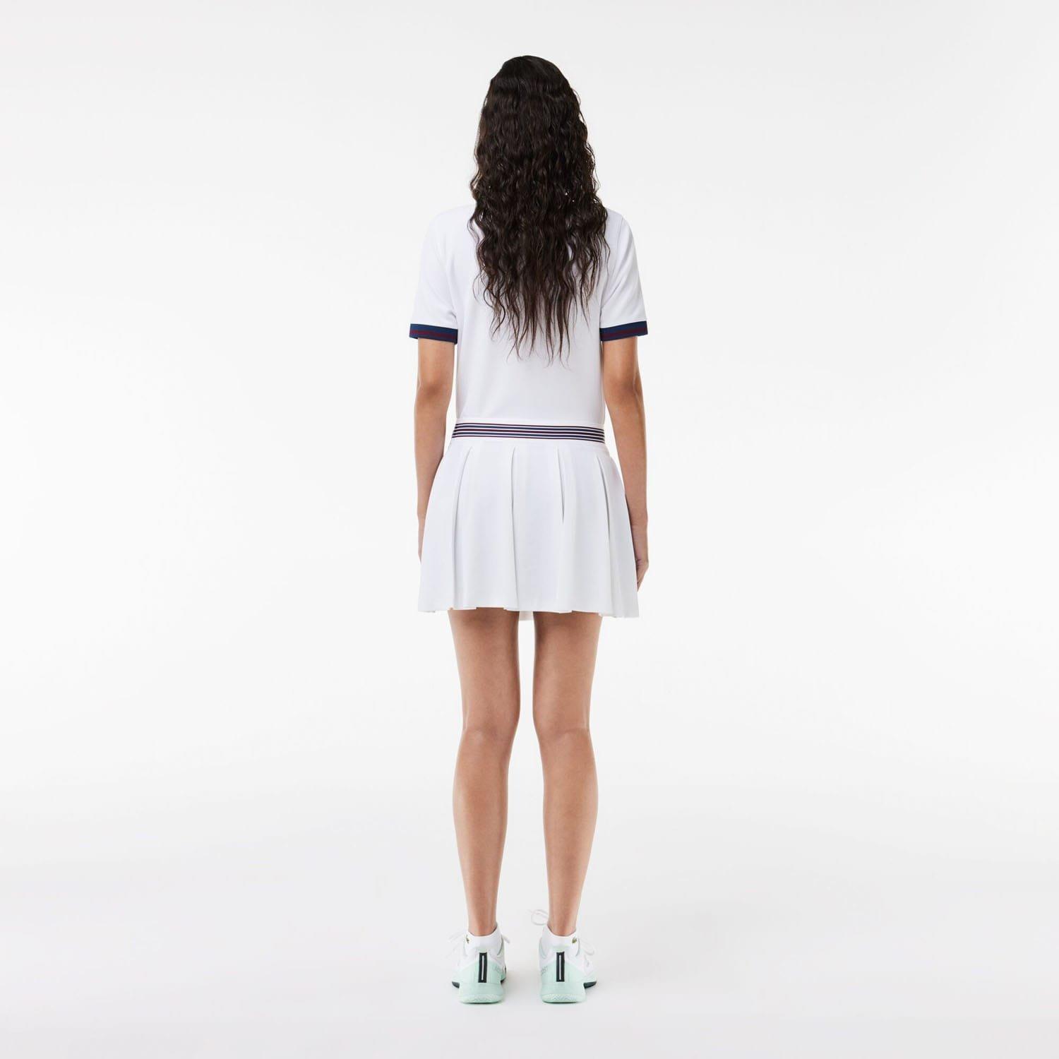 White - Lacoste - Piqu¿ Tennis Skirt - 2