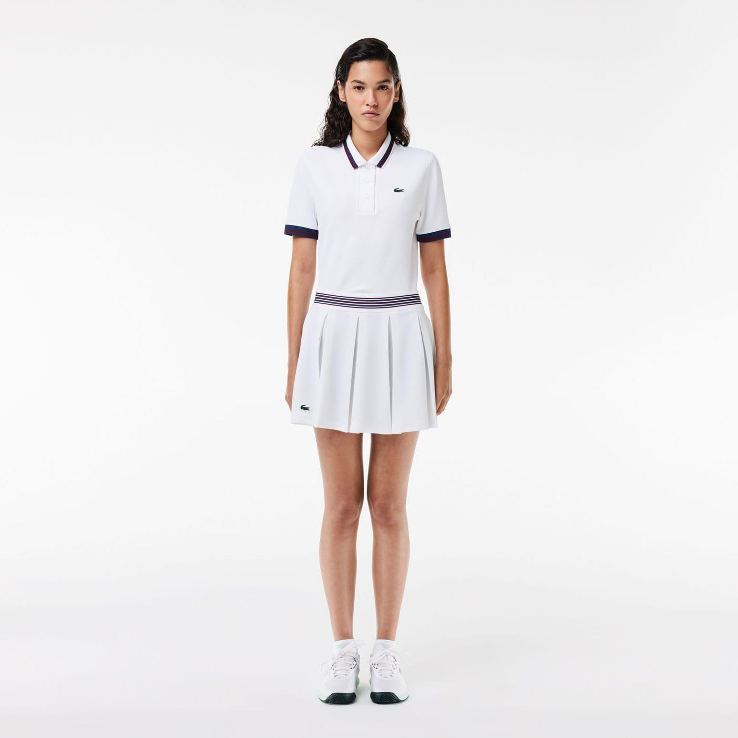 White - Lacoste - Piqu¿ Tennis Skirt - 3