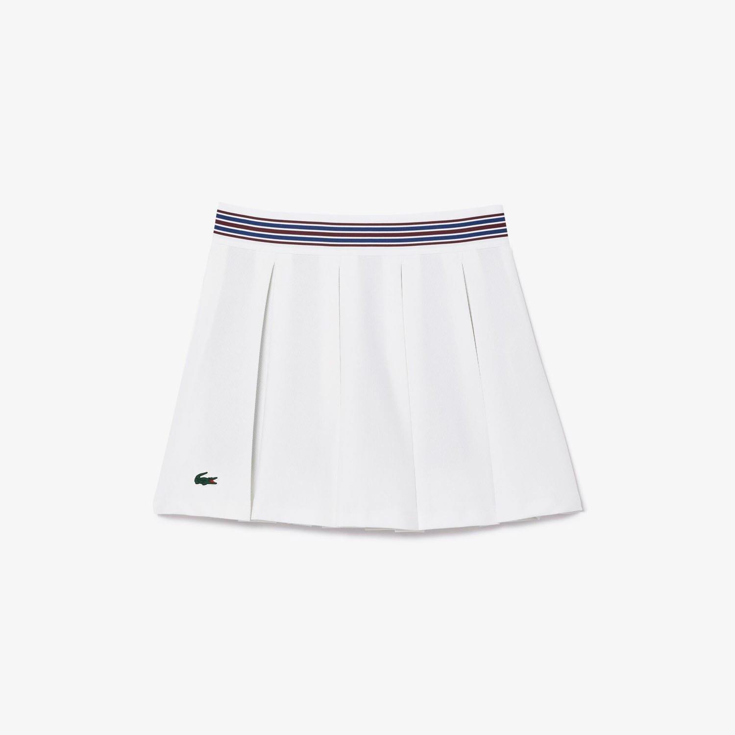 White - Lacoste - Piqu¿ Tennis Skirt - 4