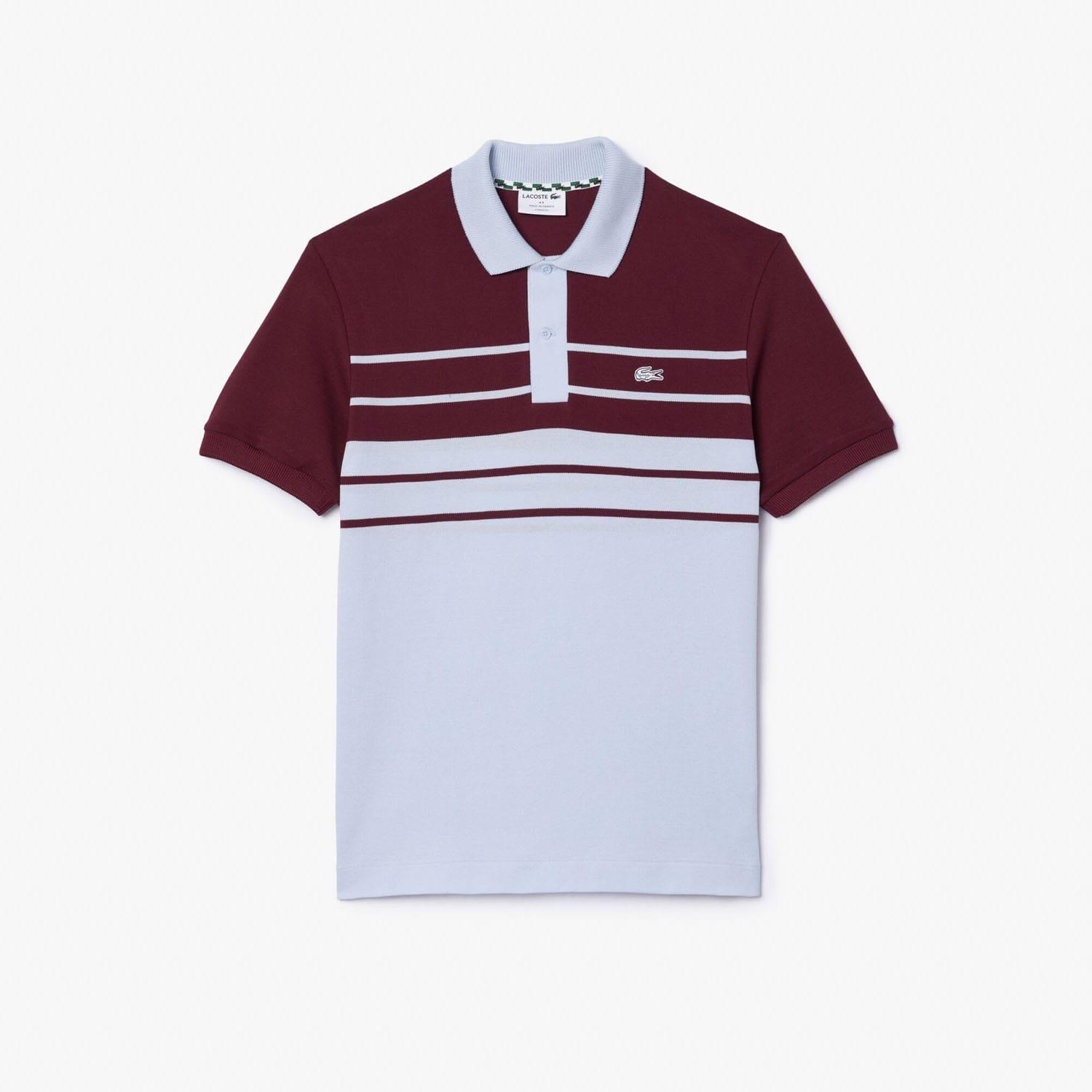 Blue Red - Lacoste - French Made Classic Fit L.12.12 Polo Shirt - 4