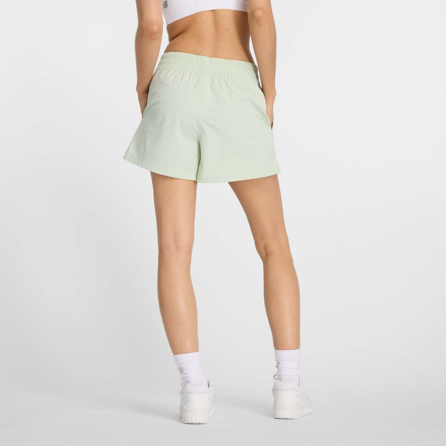 Mint - New Balance - Graphic Stretch Woven Pocket Shorts - 3