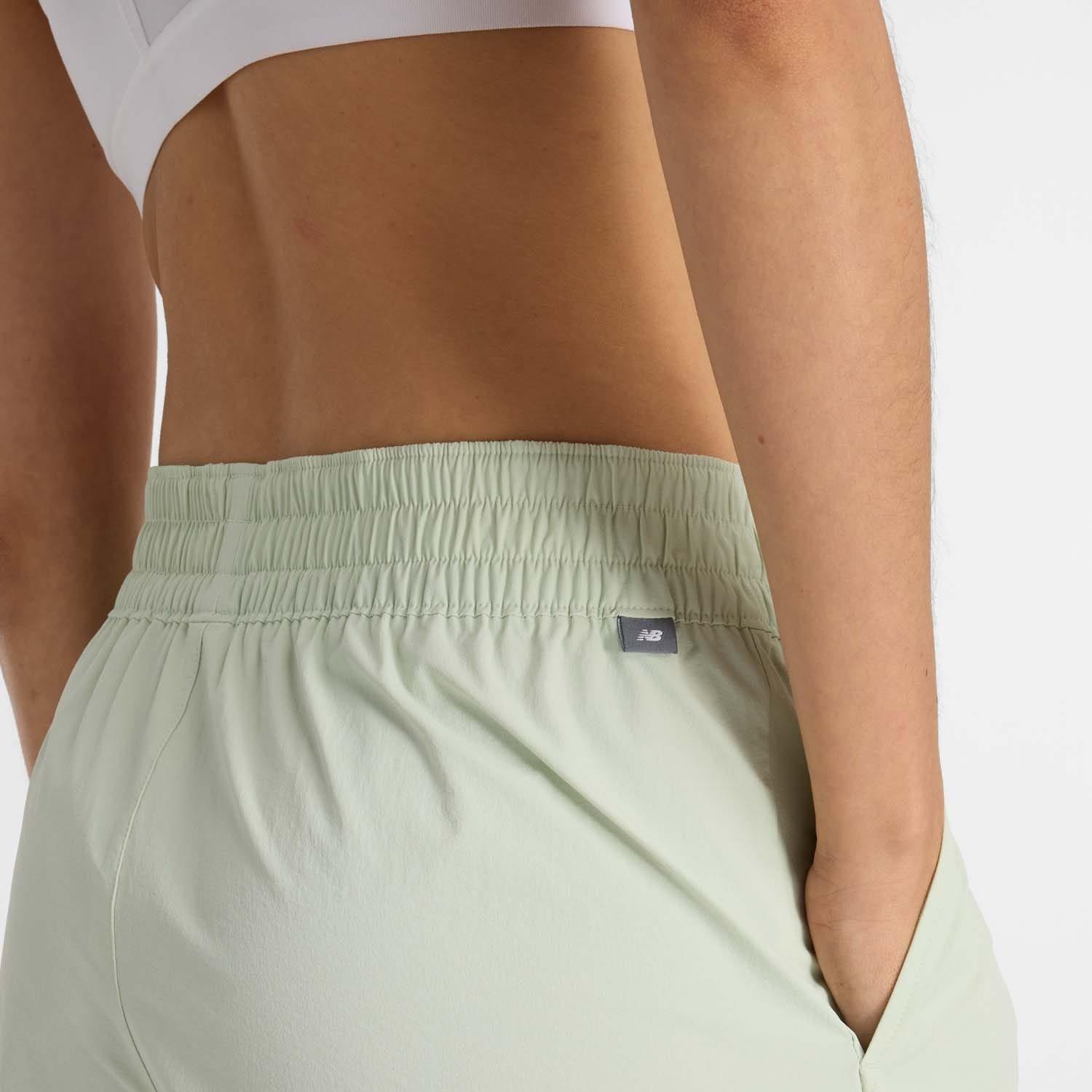 Mint - New Balance - Graphic Stretch Woven Pocket Shorts - 4