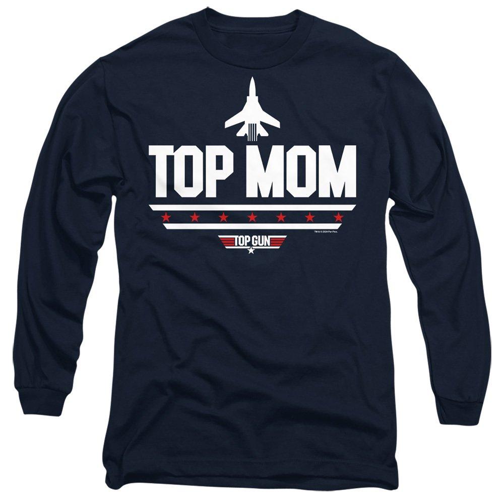 Navy - Top Gun - Top Gun Mothers Day Top Mom Long Sleeve T-Shirt - 1
