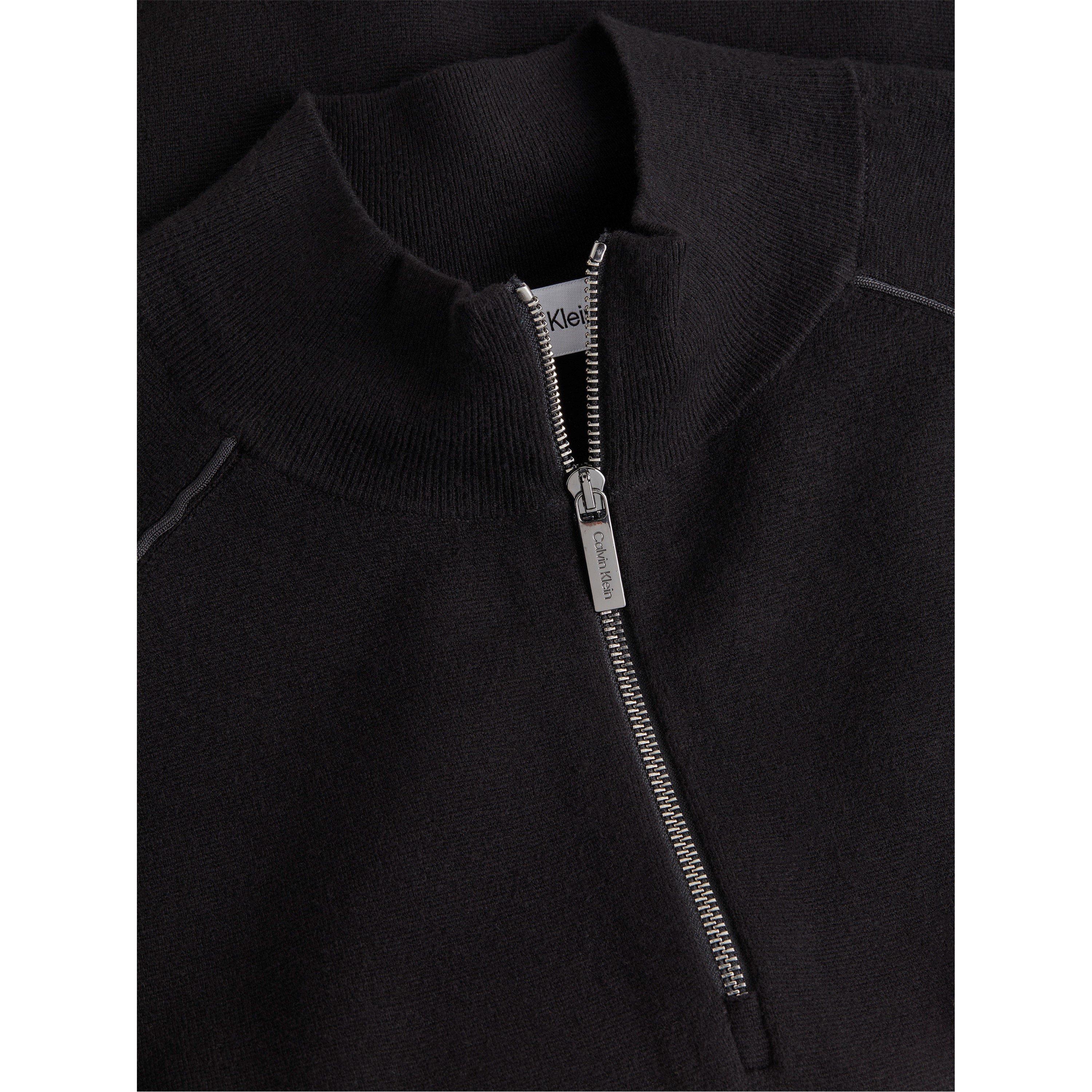 Ck Black - Calvin Klein - Men's Milano Stitch Crew Neck Jumper - 5