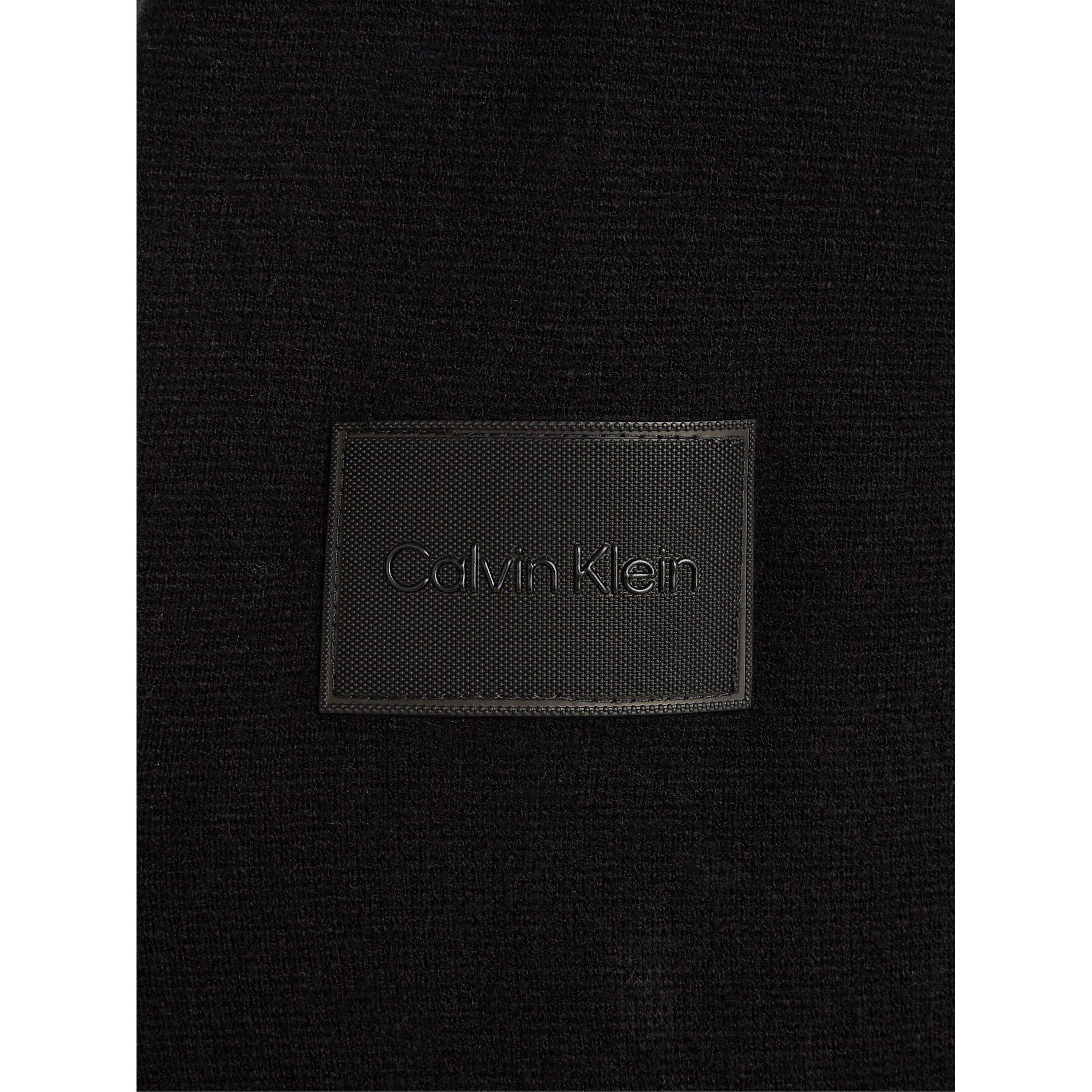 Ck Black - Calvin Klein - Men's Milano Stitch Crew Neck Jumper - 6