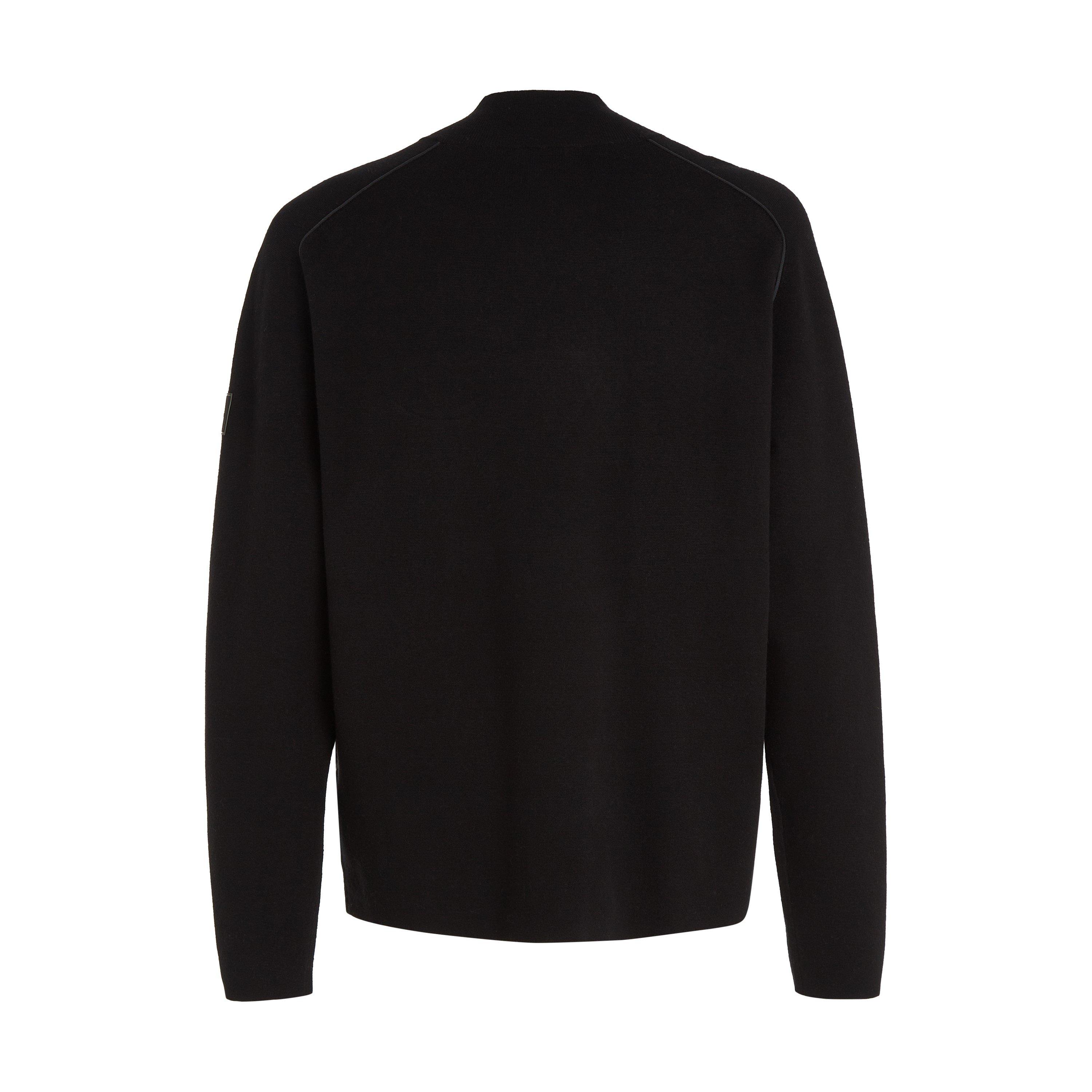 Ck Black - Calvin Klein - Men's Milano Stitch Crew Neck Jumper - 7