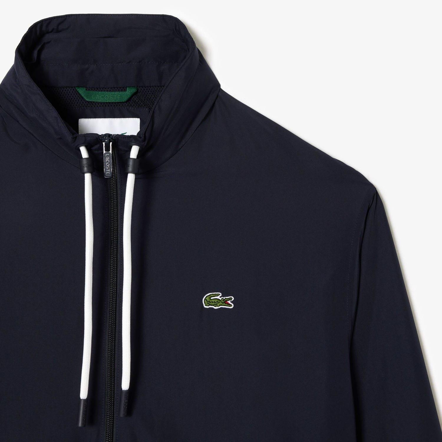 Navy - Lacoste - Detachable Hood Sportsuit Jacket - 6