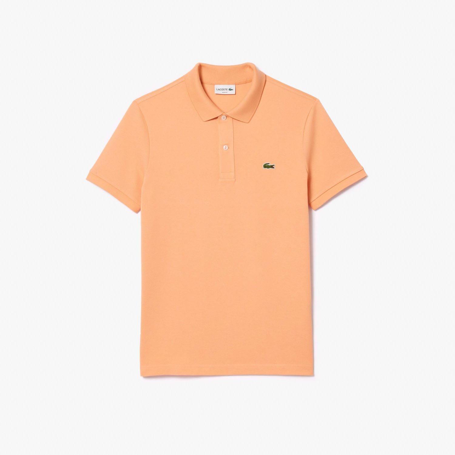 Orange - Lacoste - Slim Fit L.12.12 Piqu¿ Polo Shirt - 1