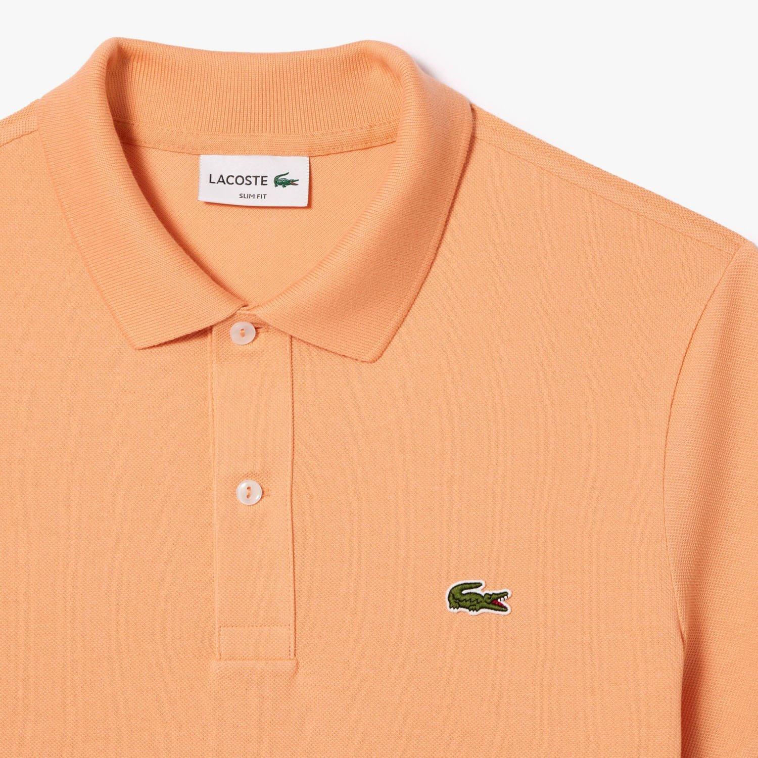 Orange - Lacoste - Slim Fit L.12.12 Piqu¿ Polo Shirt - 3