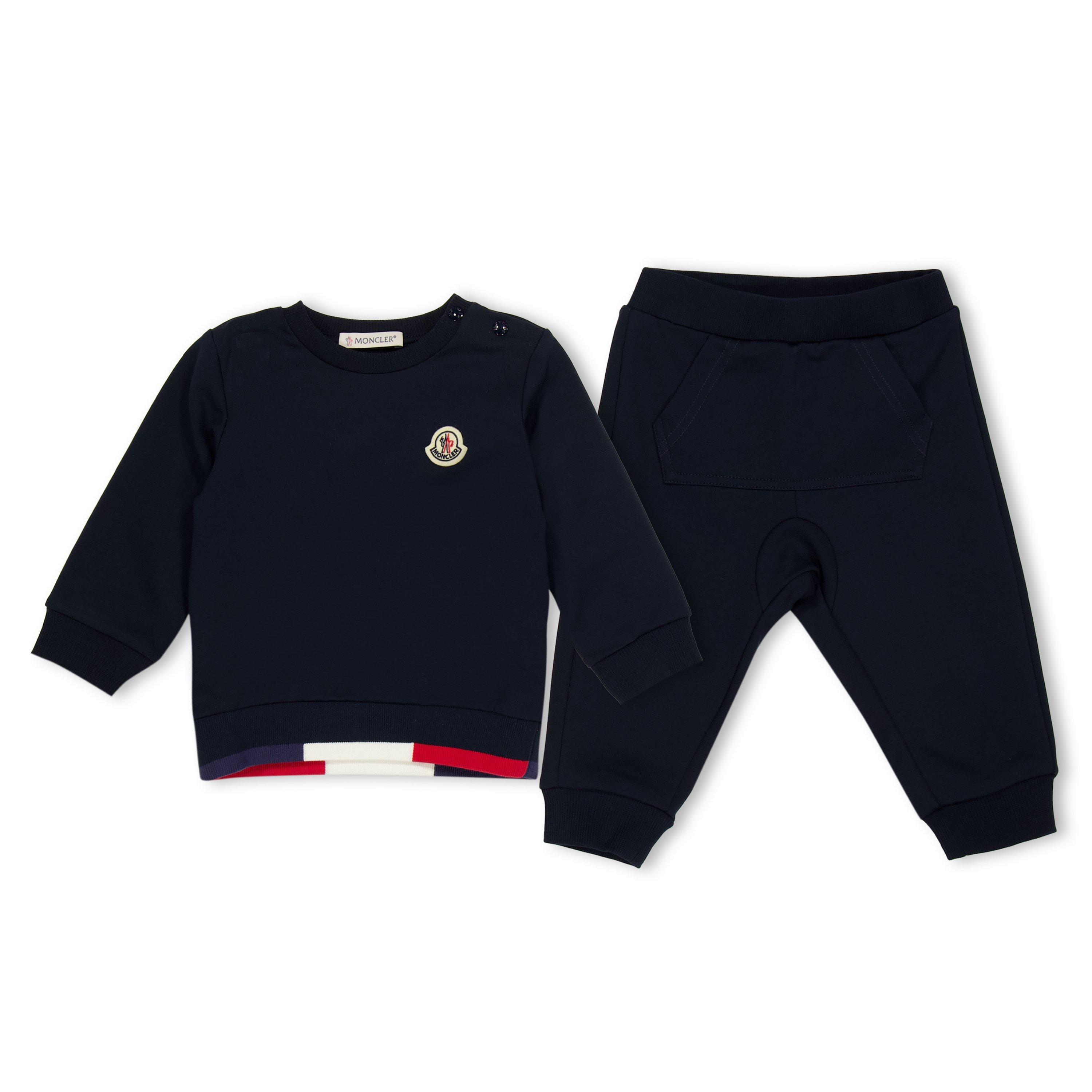Moncler Kids' Tracksuit - Blue 778 - Size 18-24 Mnth