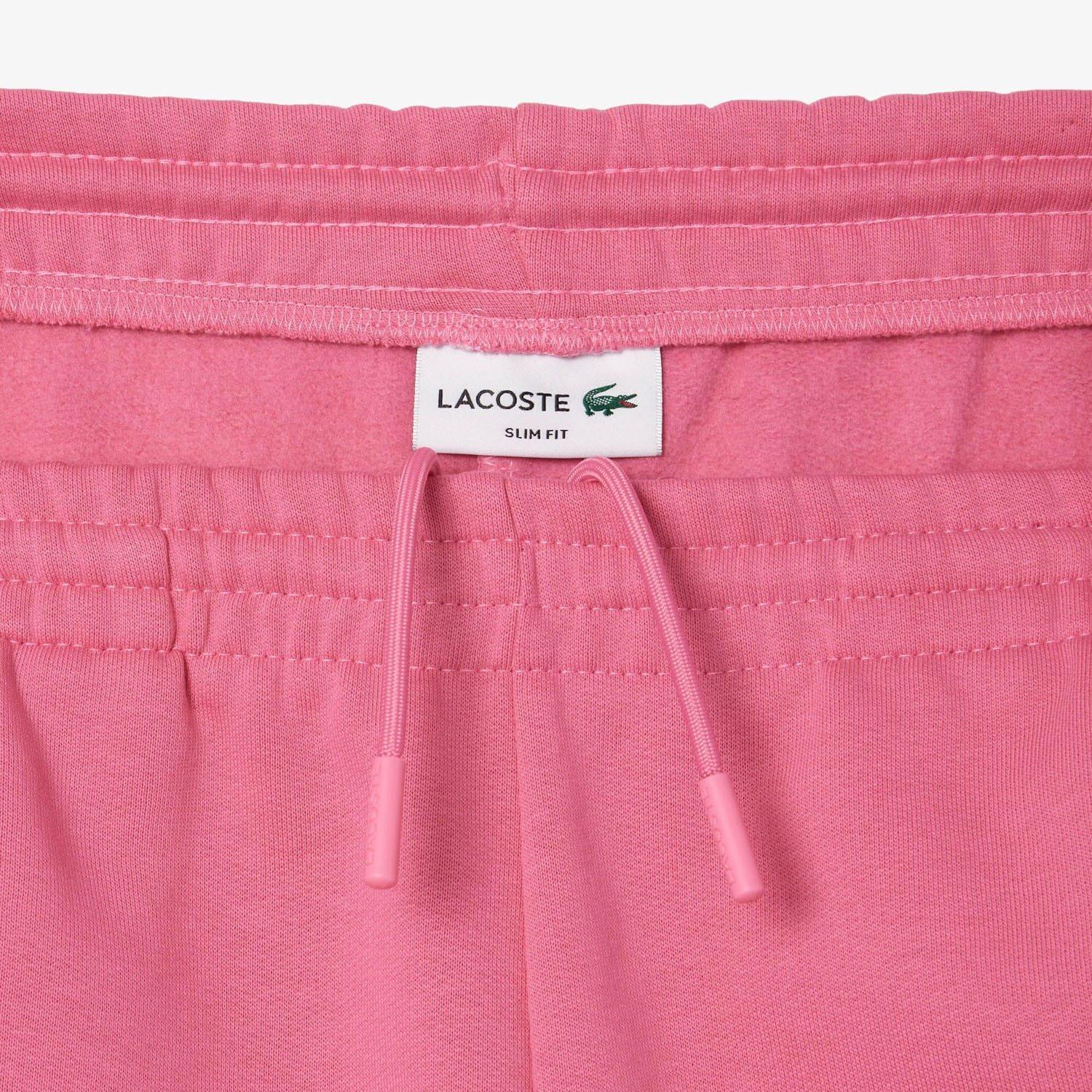 Pink - Lacoste - Slim Fit Organic Cotton Joggers - 5
