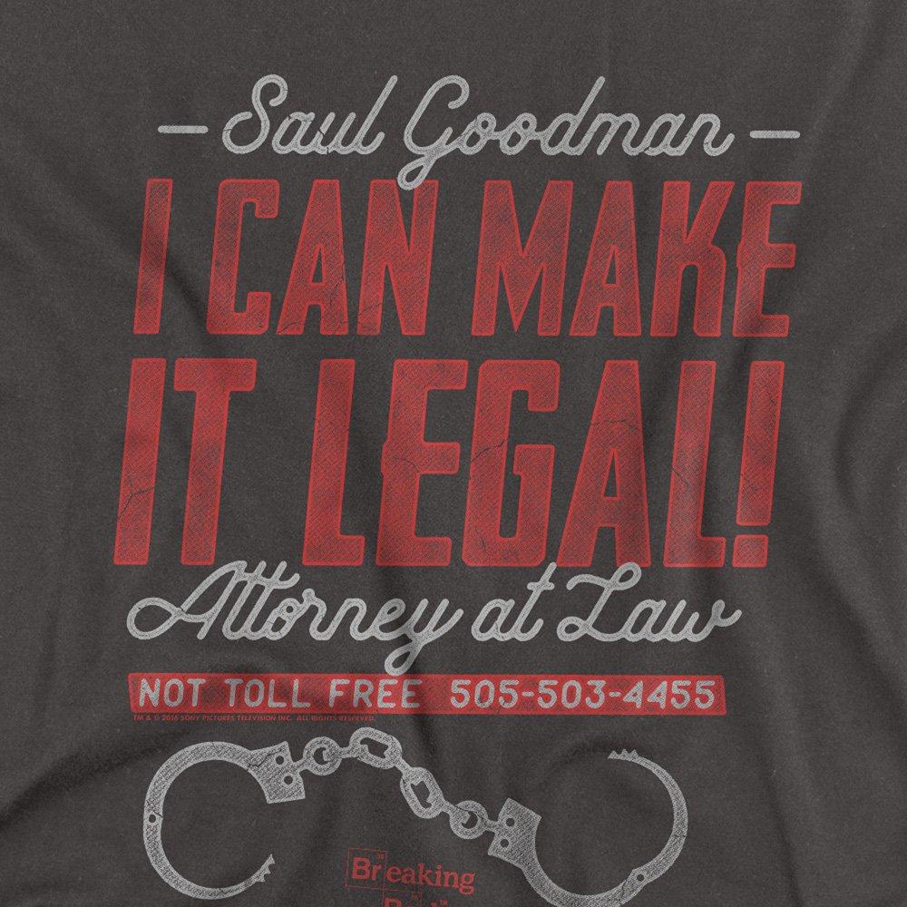Grey - Breaking Bad - Breaking Bad Make It Legal Long Sleeve T-Shirt Ch - 2
