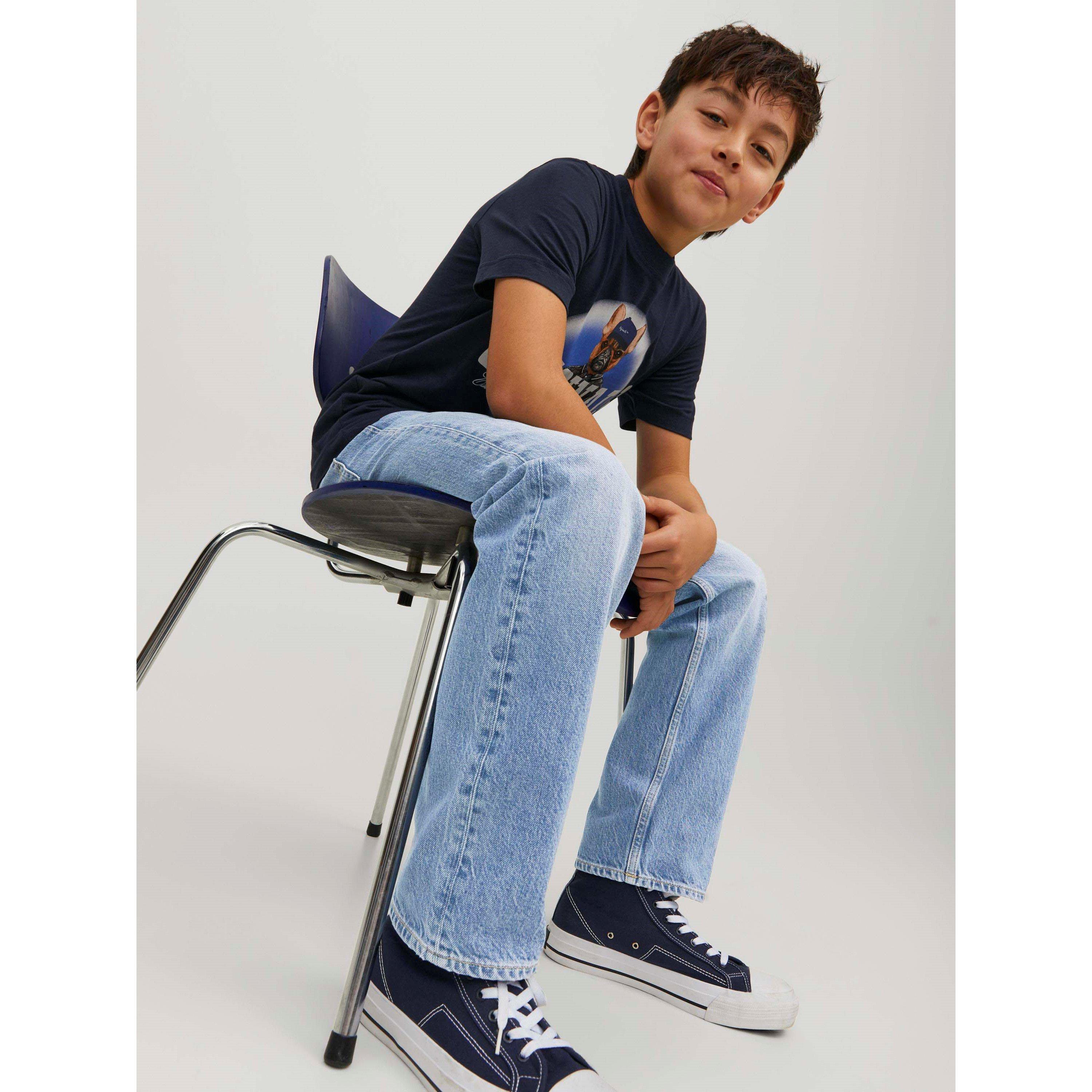 Plavi trap - Jack and Jones - Chris Straight Fit Jeans Infant Boys - 7