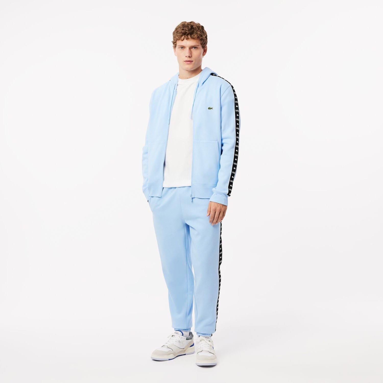 Light Blue - Lacoste - Tapered Leg Sweatpants - 3