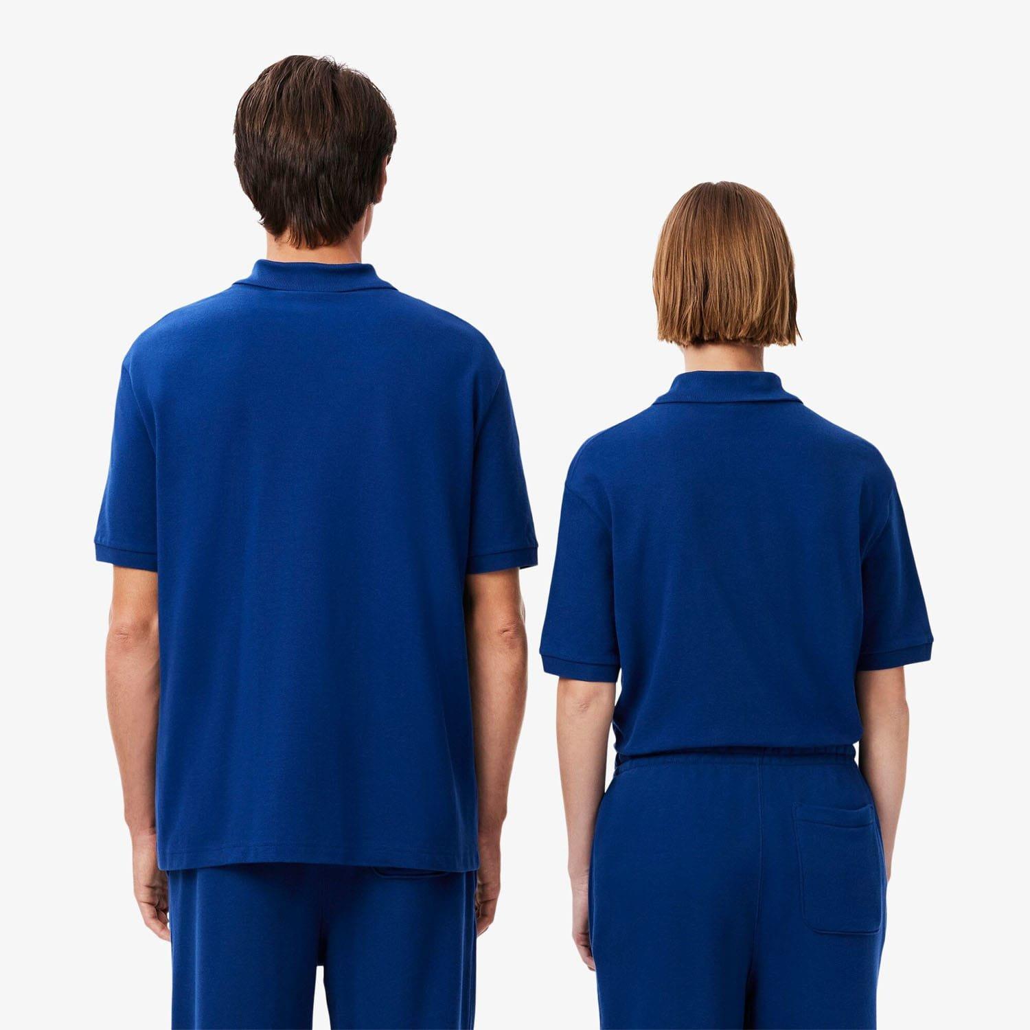 Blue - Lacoste - Loose Fit L.12.12 Piqu¿ Badge Polo Shirt - 2