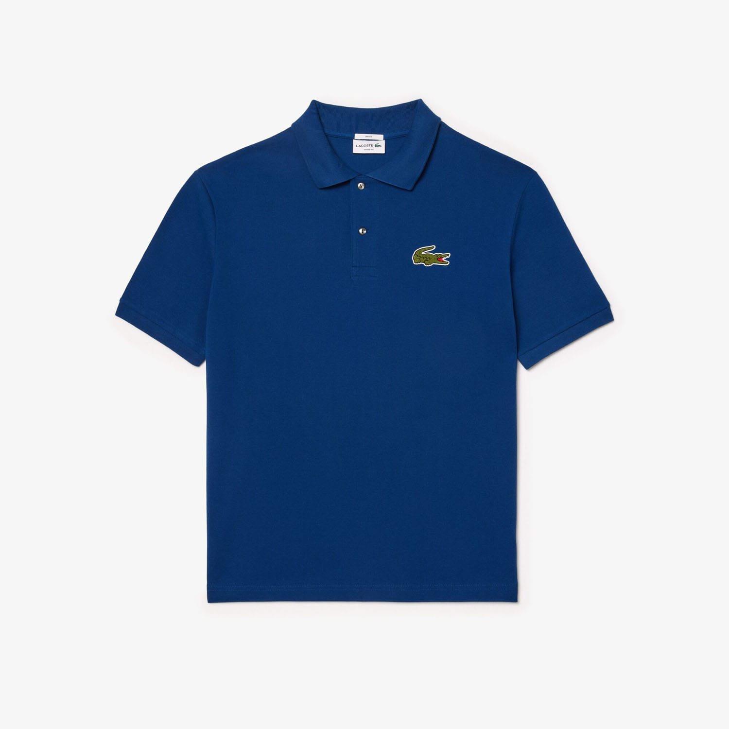 Blue - Lacoste - Loose Fit L.12.12 Piqu¿ Badge Polo Shirt - 4