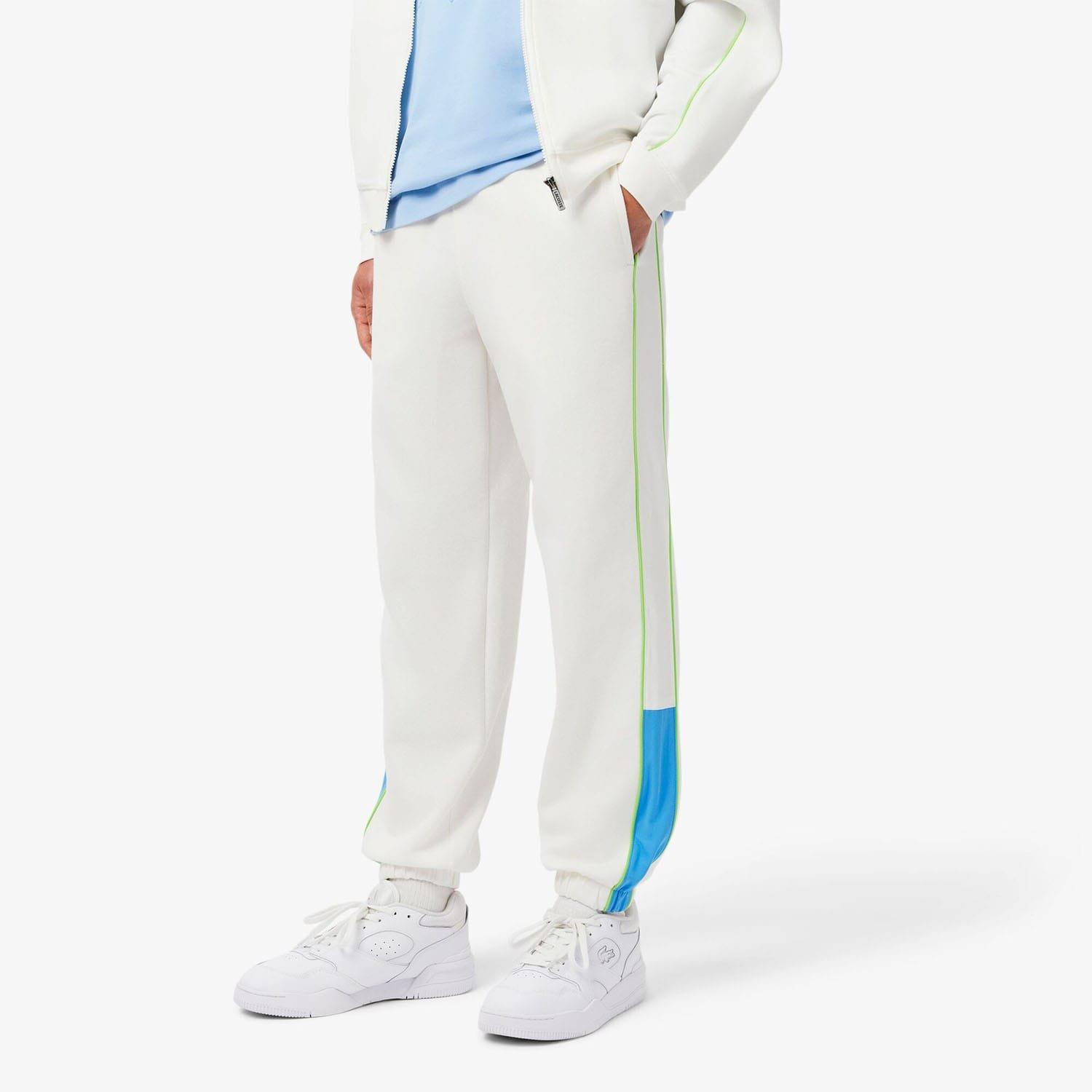 White Blue - Lacoste - Regular Fit Piqu¿ Sweatpants - 1