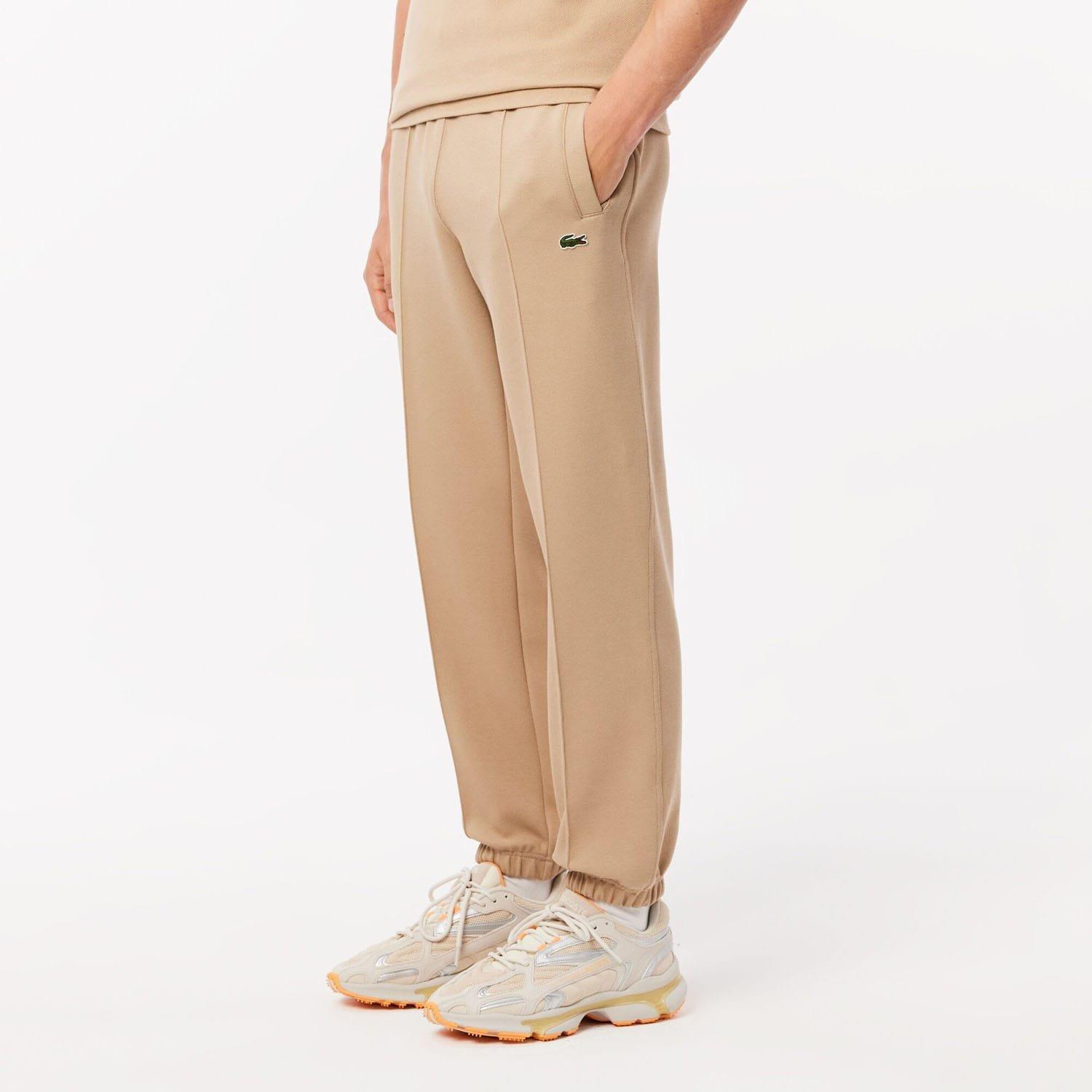 Beige - Lacoste - Regular Fit Piqu¿ Sweatpants - 1