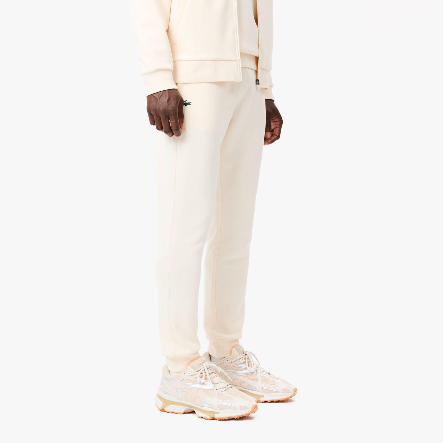 White - Lacoste - Moonochrome Sport Sweatpants - 1