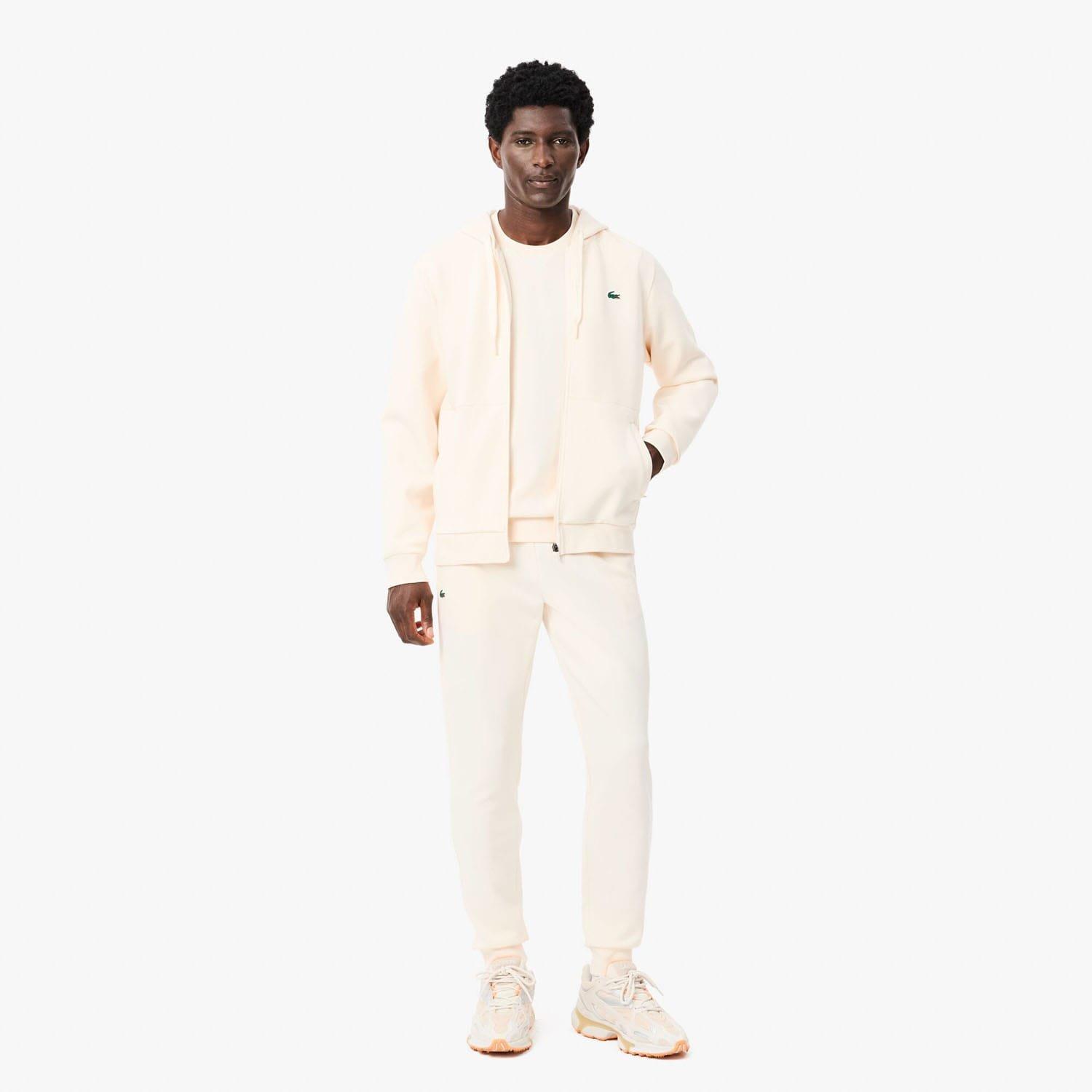 White - Lacoste - Moonochrome Sport Sweatpants - 3