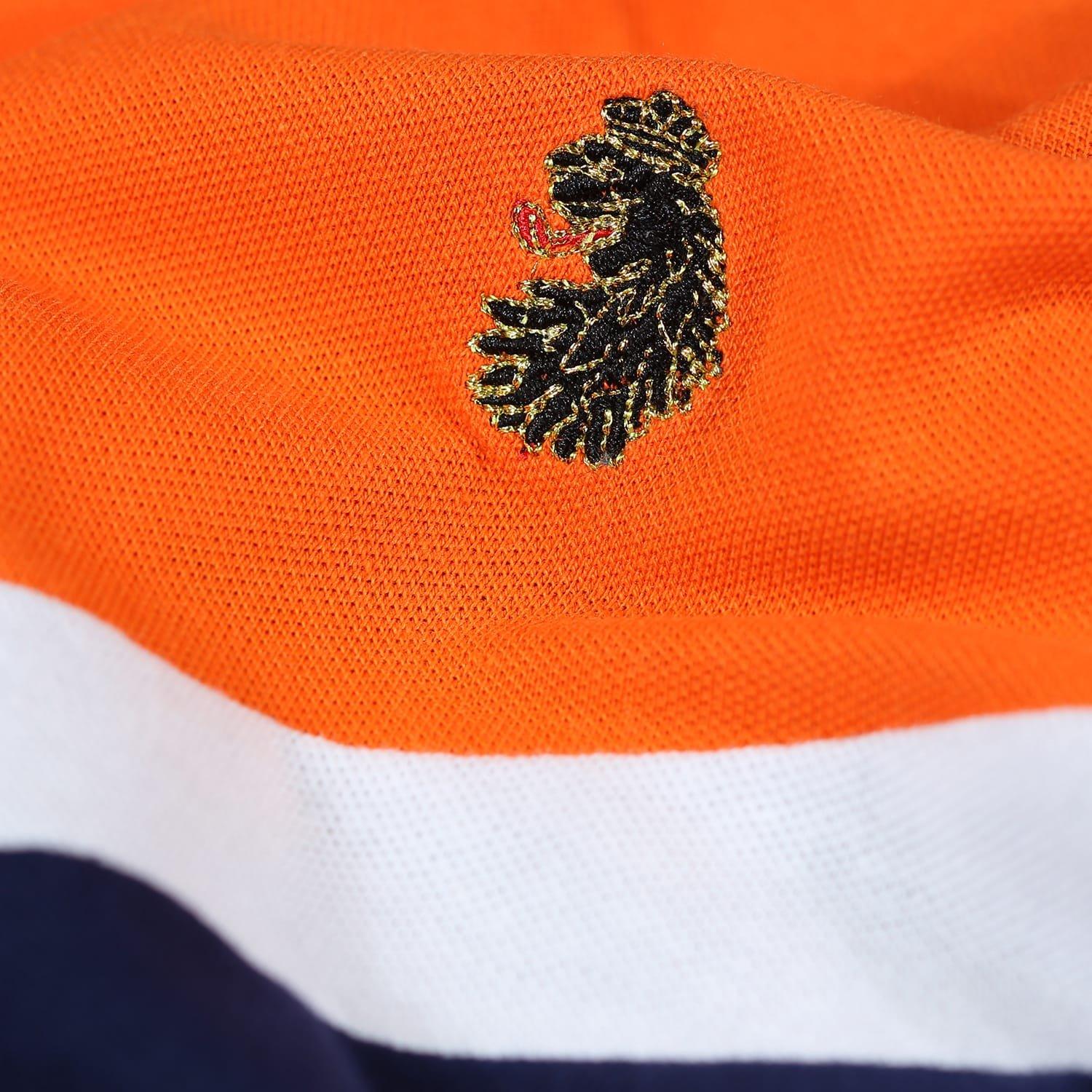 Navy - Luke 1977 - Cala Mayor Chevron Detail Polo Shirt - 3